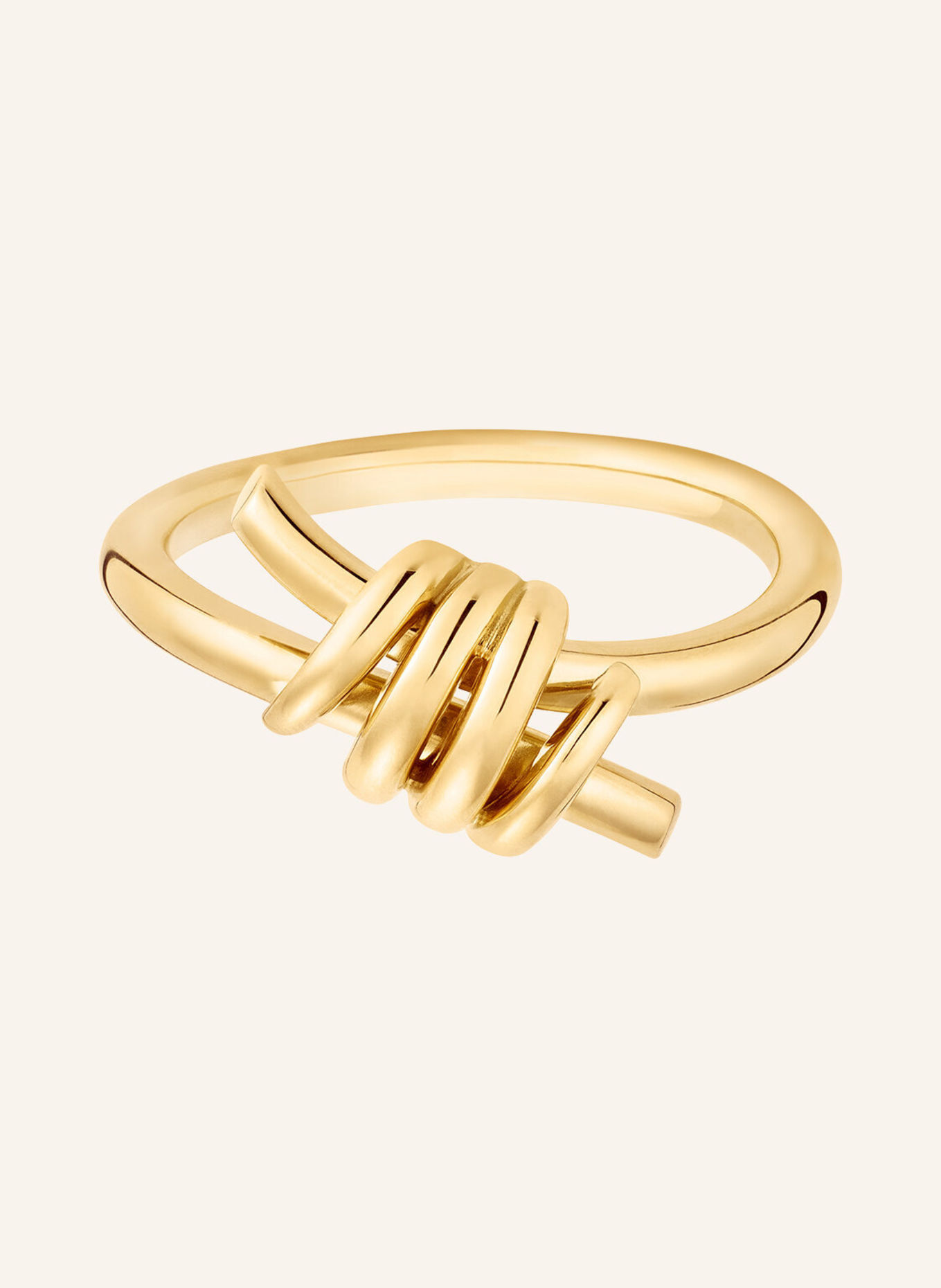 WEMPE Fine Jewelry Ring TWIST: GOLD