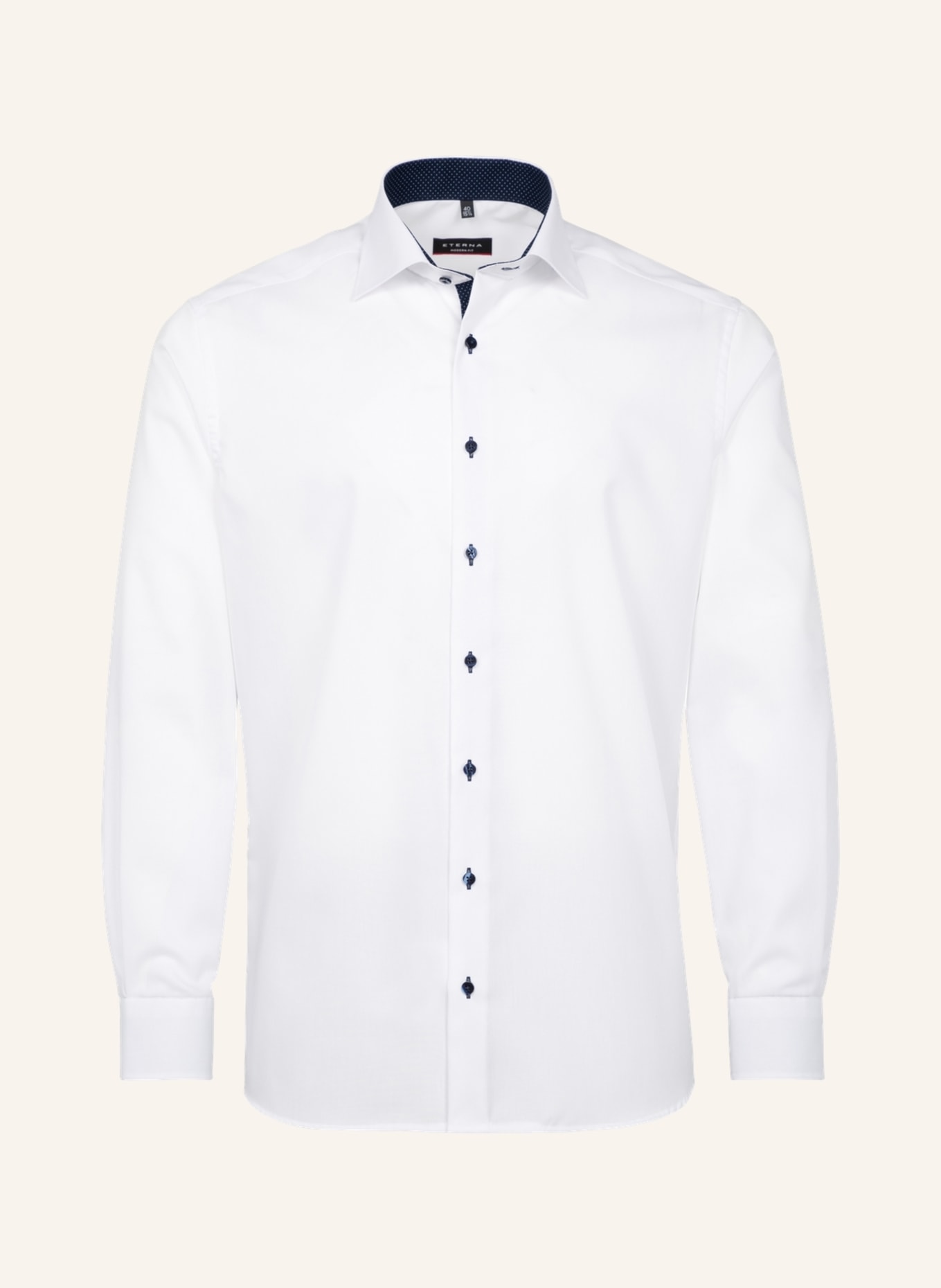 ETERNA Hemd MODERN FIT: WEISS