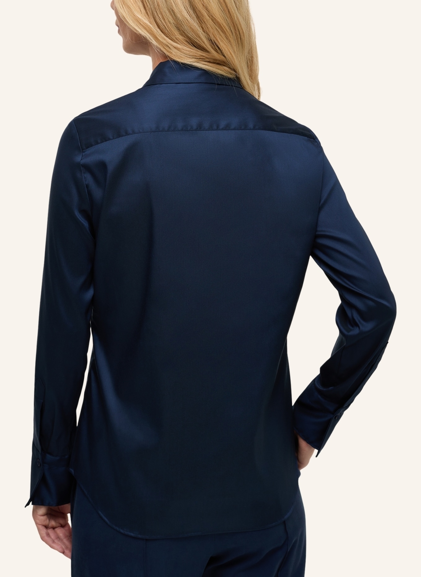 ETERNA Bluse FITTED, Farbe: BLAU (Bild 2)