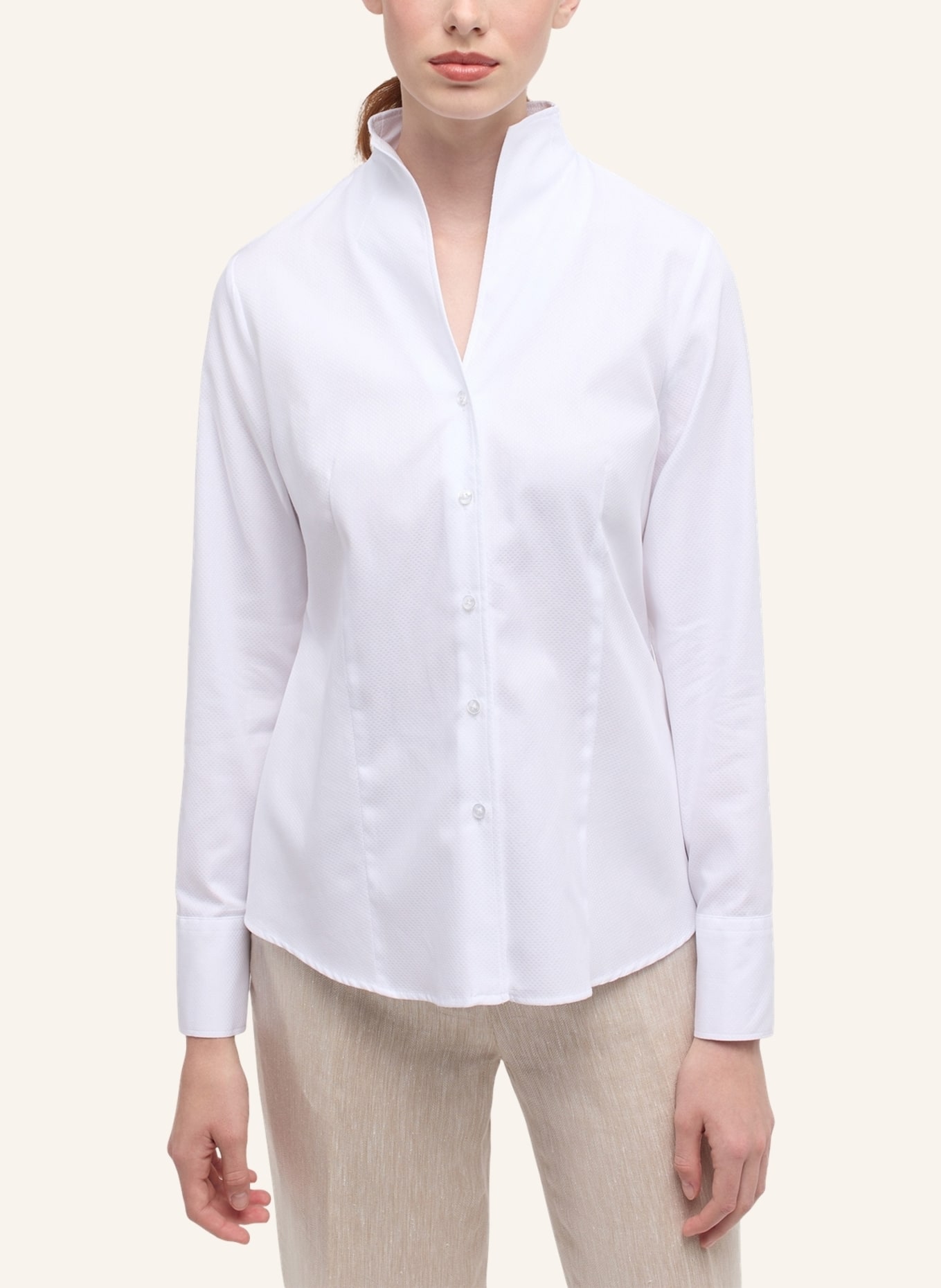 ETERNA Bluse: WEISS