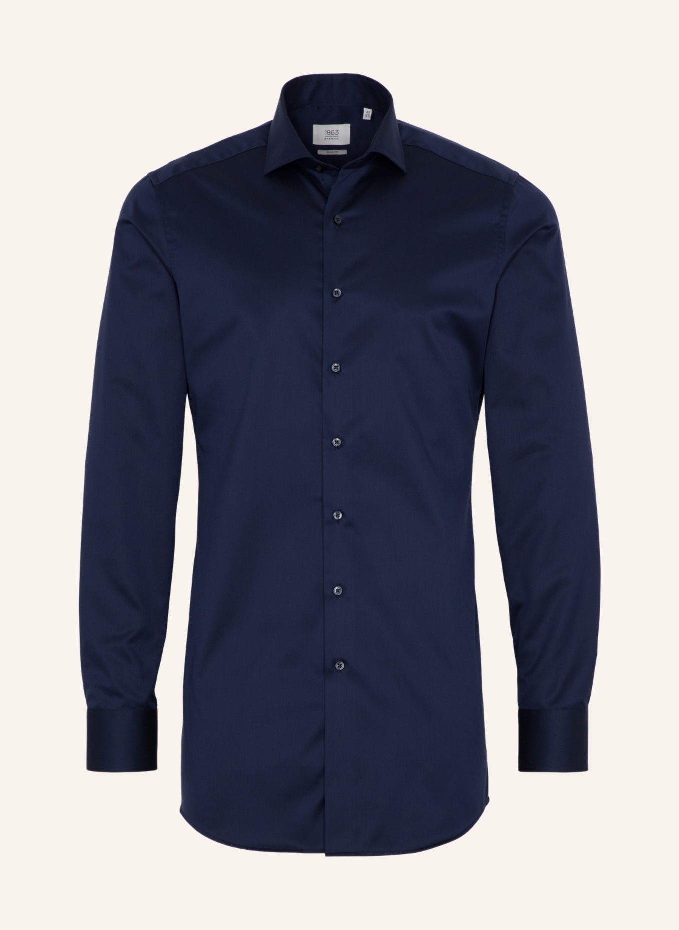 1863 by ETERNA Hemd SLIM FIT, Farbe: BLAU (Bild 1)