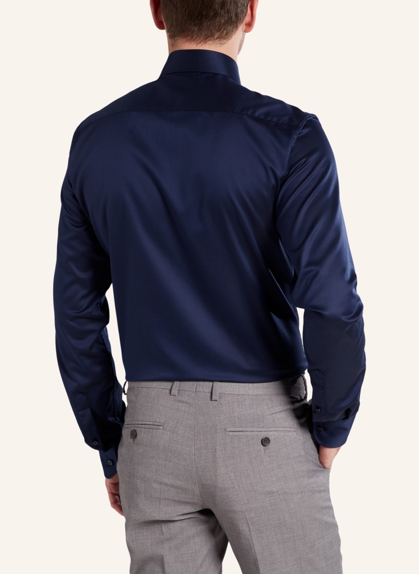 1863 by ETERNA Hemd SLIM FIT, Farbe: BLAU (Bild 2)