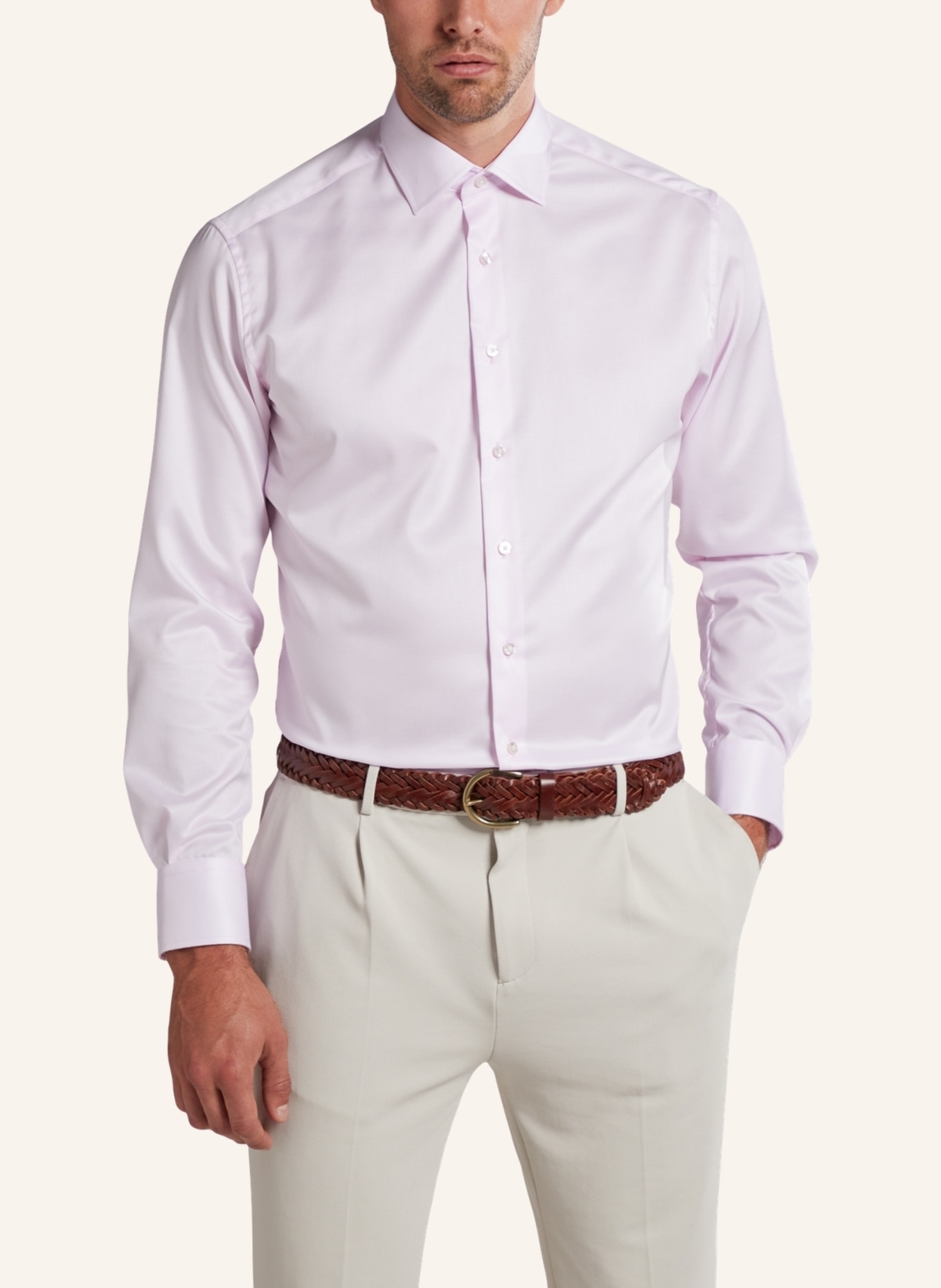 1863 by ETERNA Hemd Modern Fit: ROSA