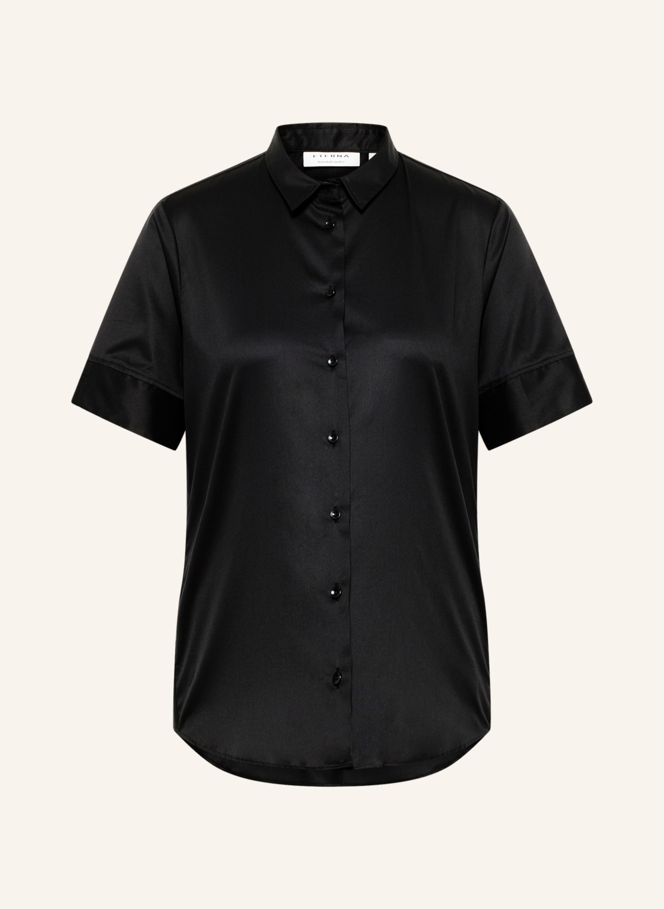 ETERNA Hemdbluse CITY: SCHWARZ