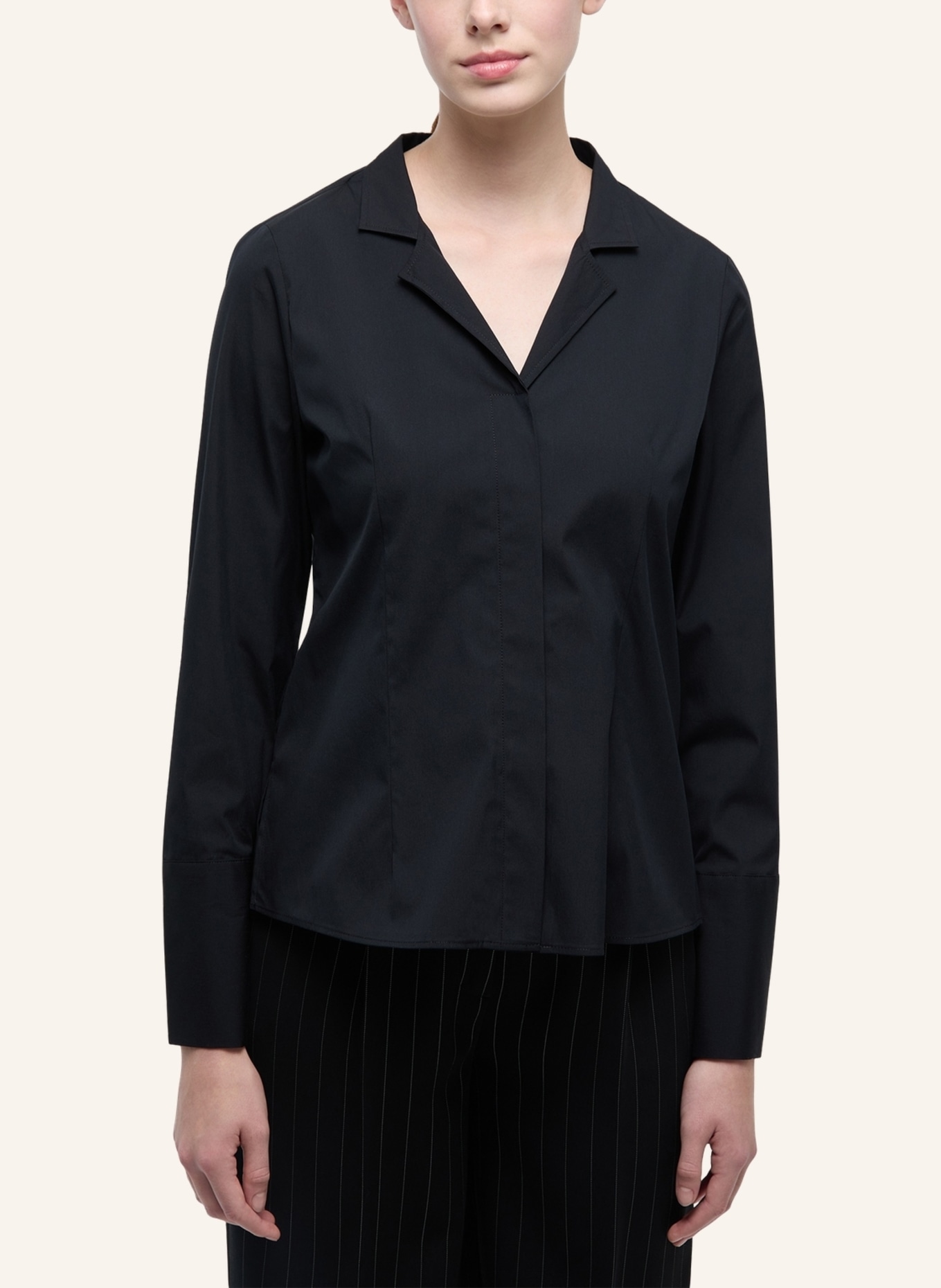 ETERNA Bluse REGULAR FIT, Farbe: SCHWARZ (Bild 4)