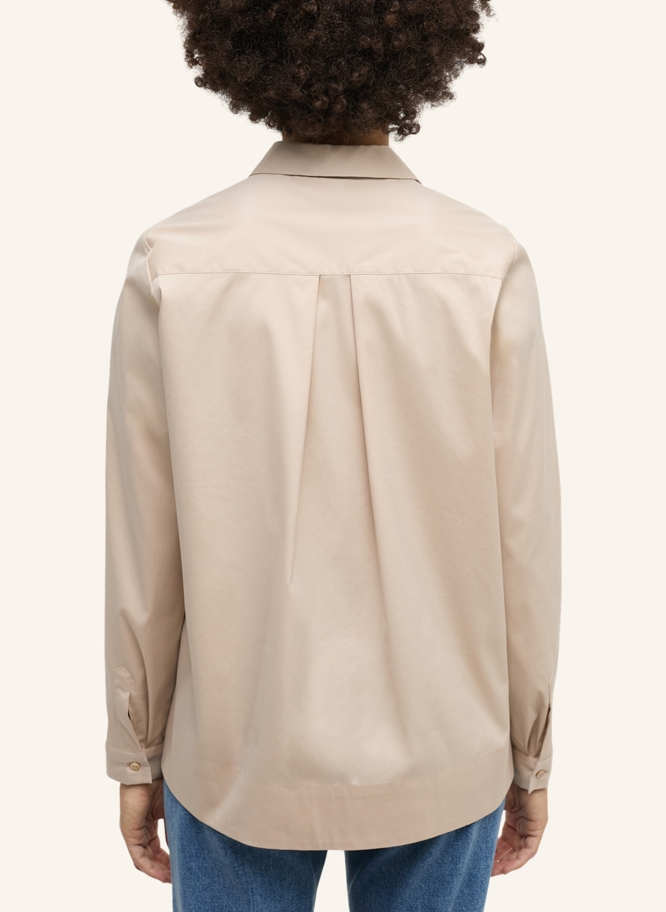 ETERNA Bluse LOOSE FIT, Farbe: BEIGE (Bild 2)