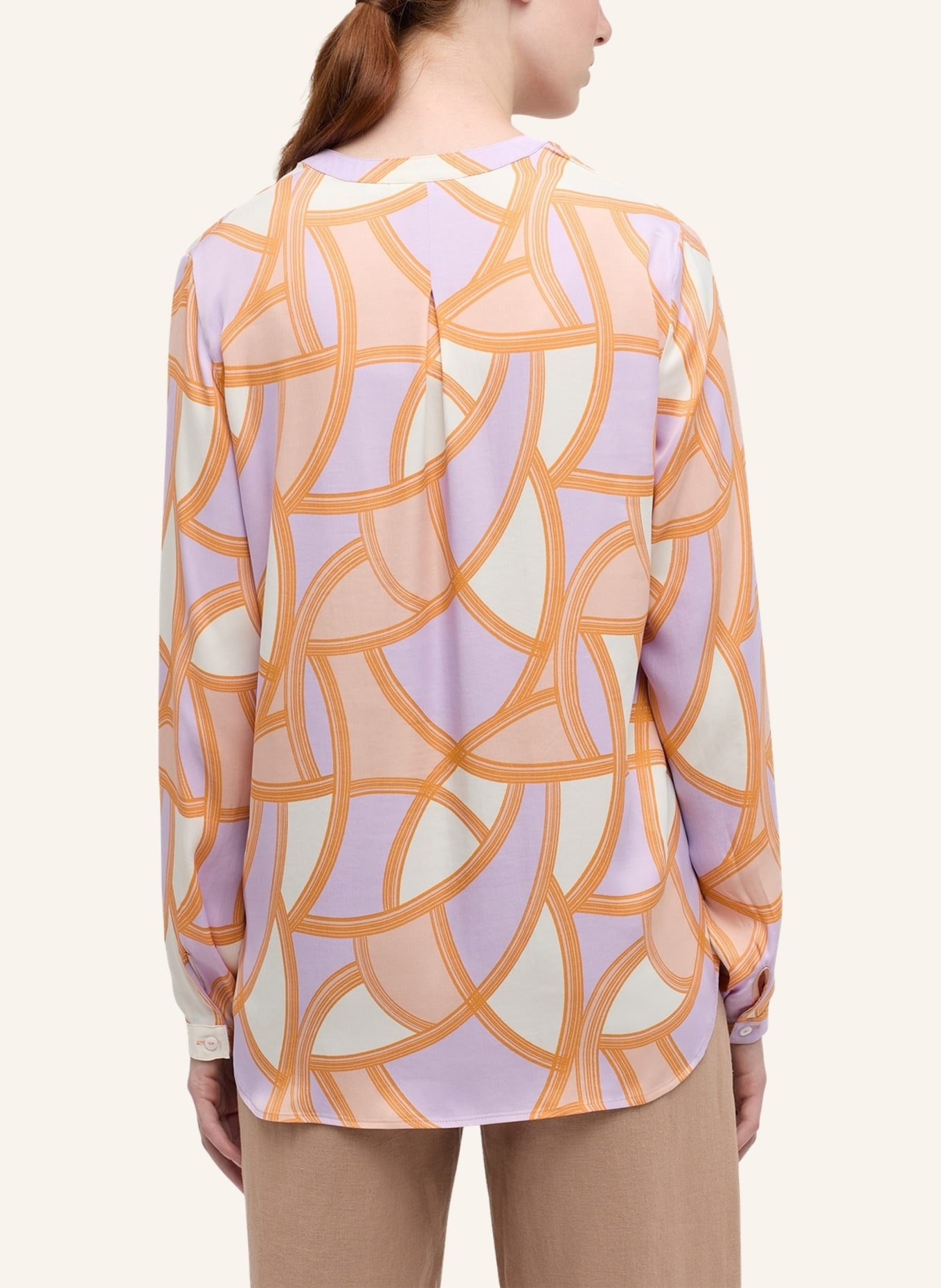 ETERNA Bluse LOOSE FIT, Farbe: LILA (Bild 2)