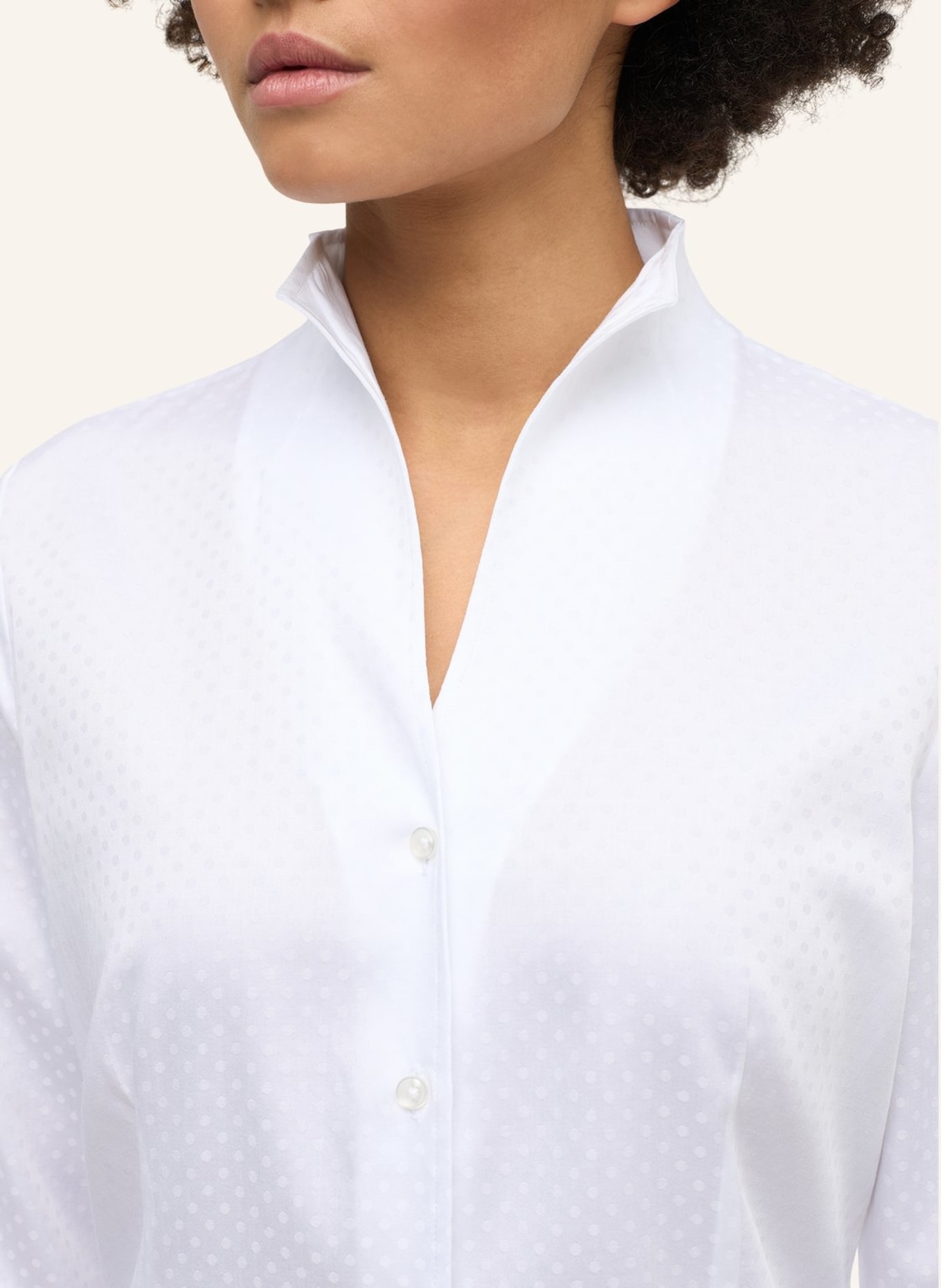 ETERNA Bluse REGULAR FIT, Farbe: WEISS (Bild 3)
