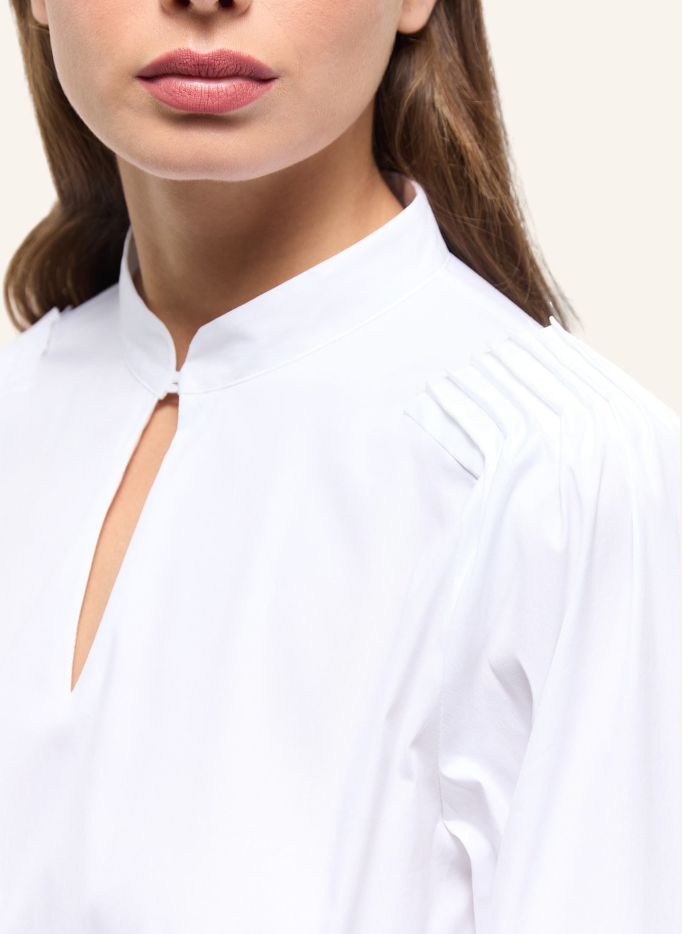 ETERNA Bluse LOOSE FIT, Farbe: WEISS (Bild 3)
