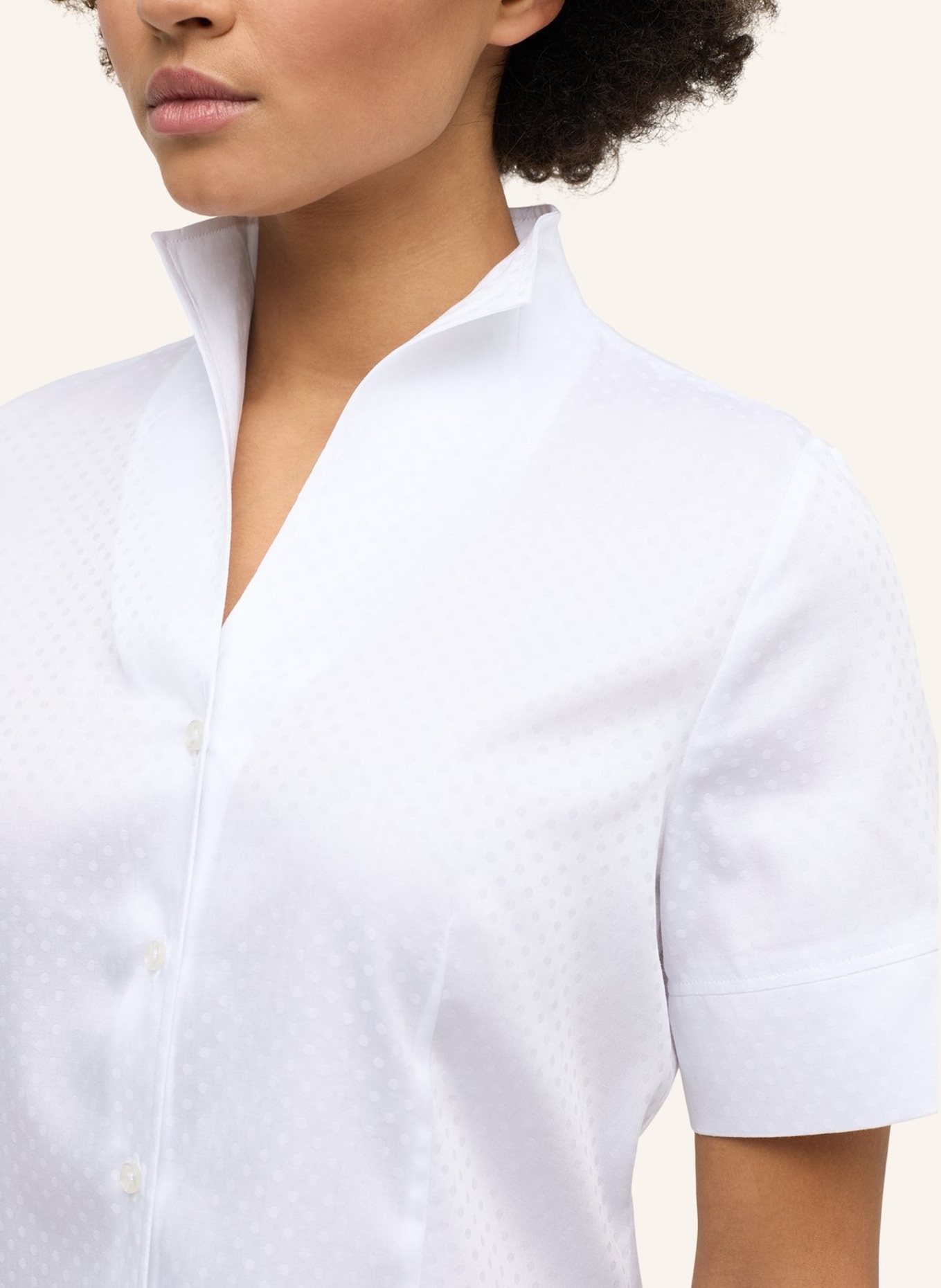 ETERNA Bluse REGULAR FIT, Farbe: WEISS (Bild 3)