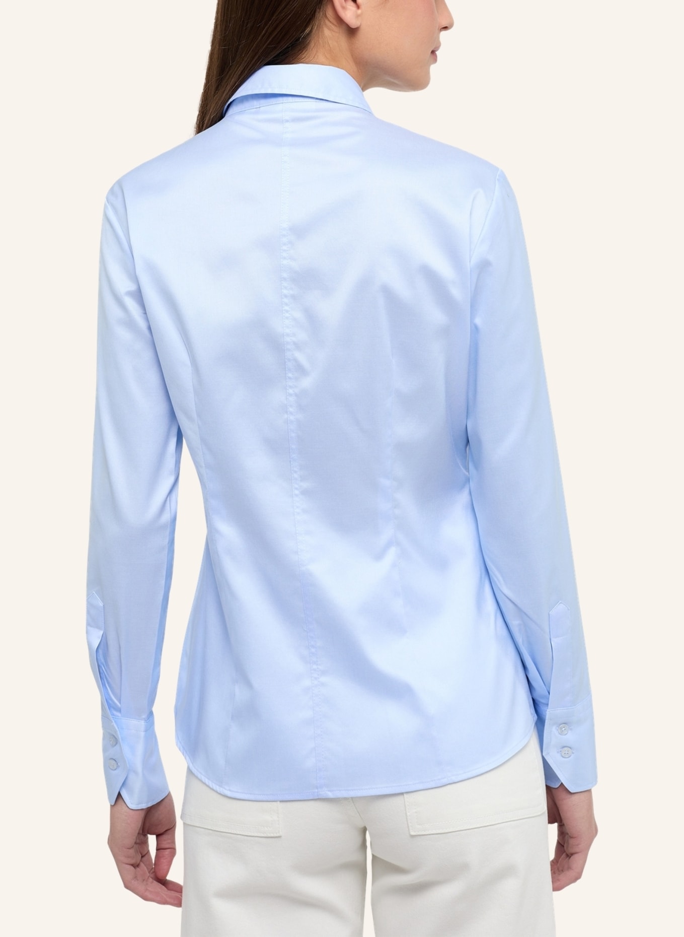 ETERNA Bluse FITTED, Farbe: HELLBLAU (Bild 2)