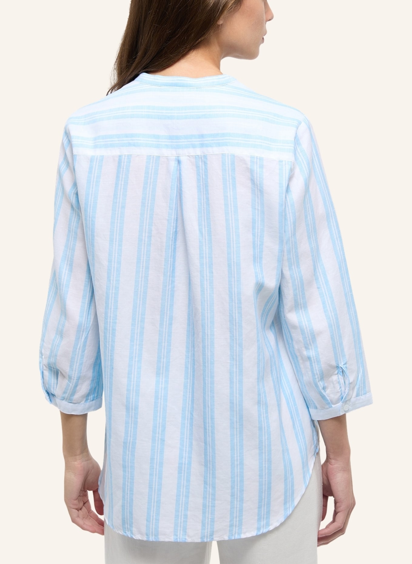 ETERNA Bluse REGULAR FIT, Farbe: BLAU (Bild 2)