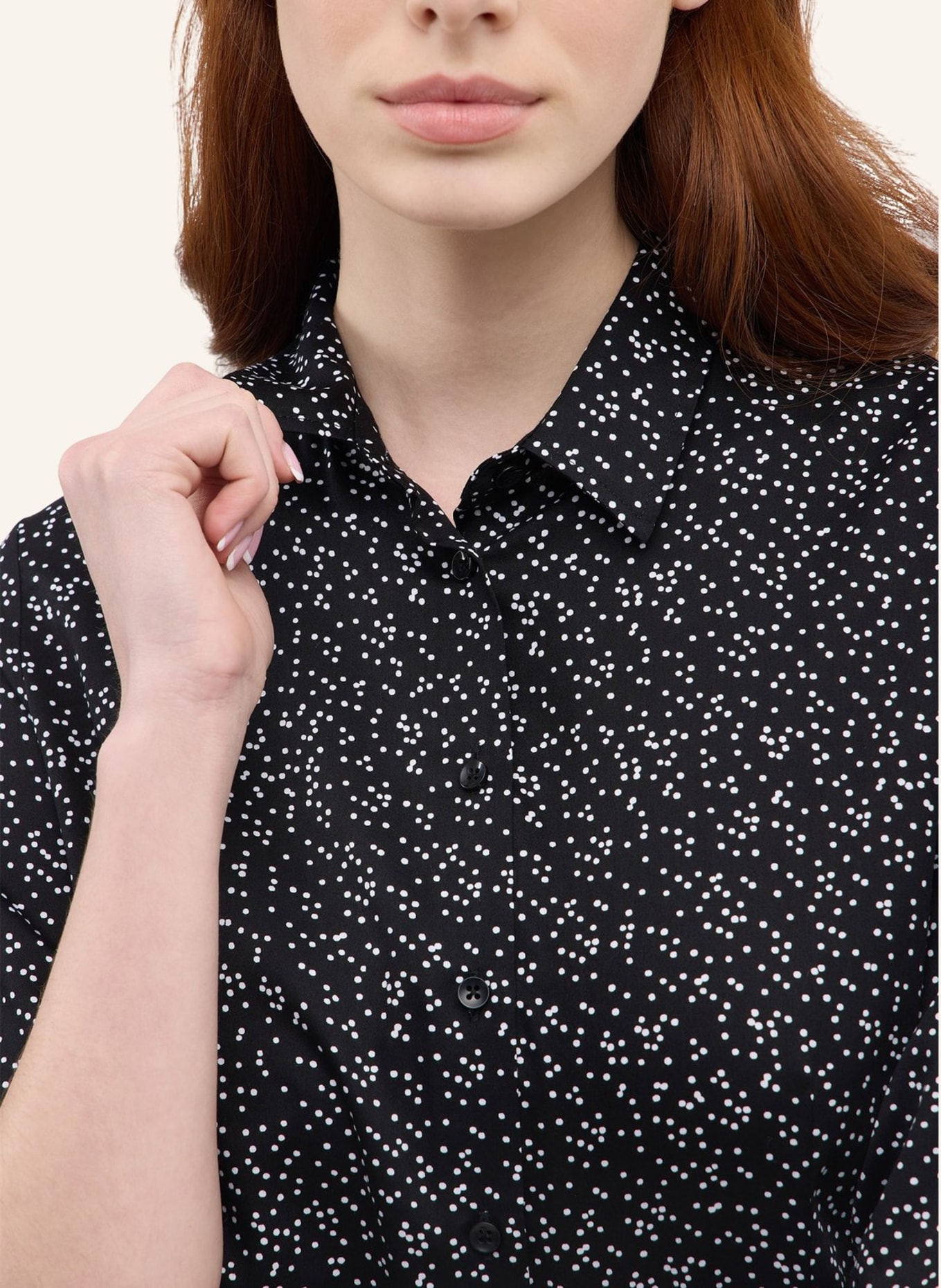 ETERNA Bluse REGULAR FIT, Farbe: SCHWARZ (Bild 3)