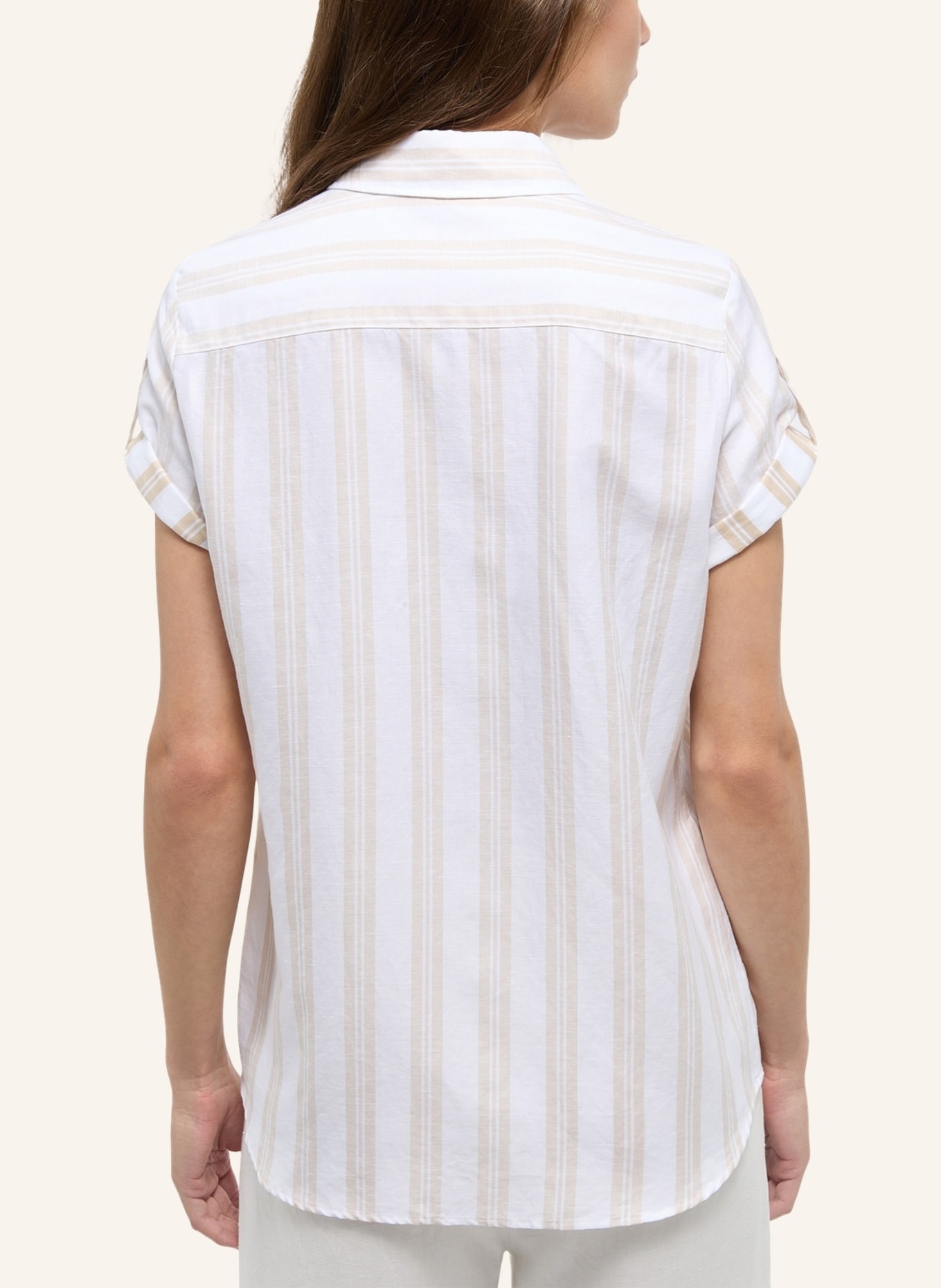 ETERNA Bluse REGULAR FIT, Farbe: BEIGE (Bild 2)
