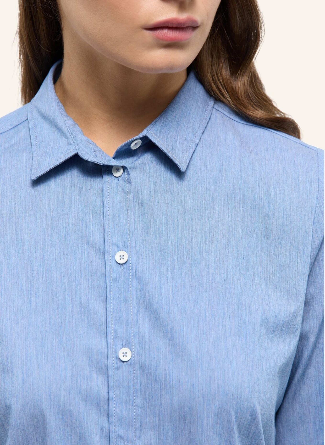 ETERNA Bluse REGULAR FIT, Farbe: DUNKELBLAU (Bild 3)