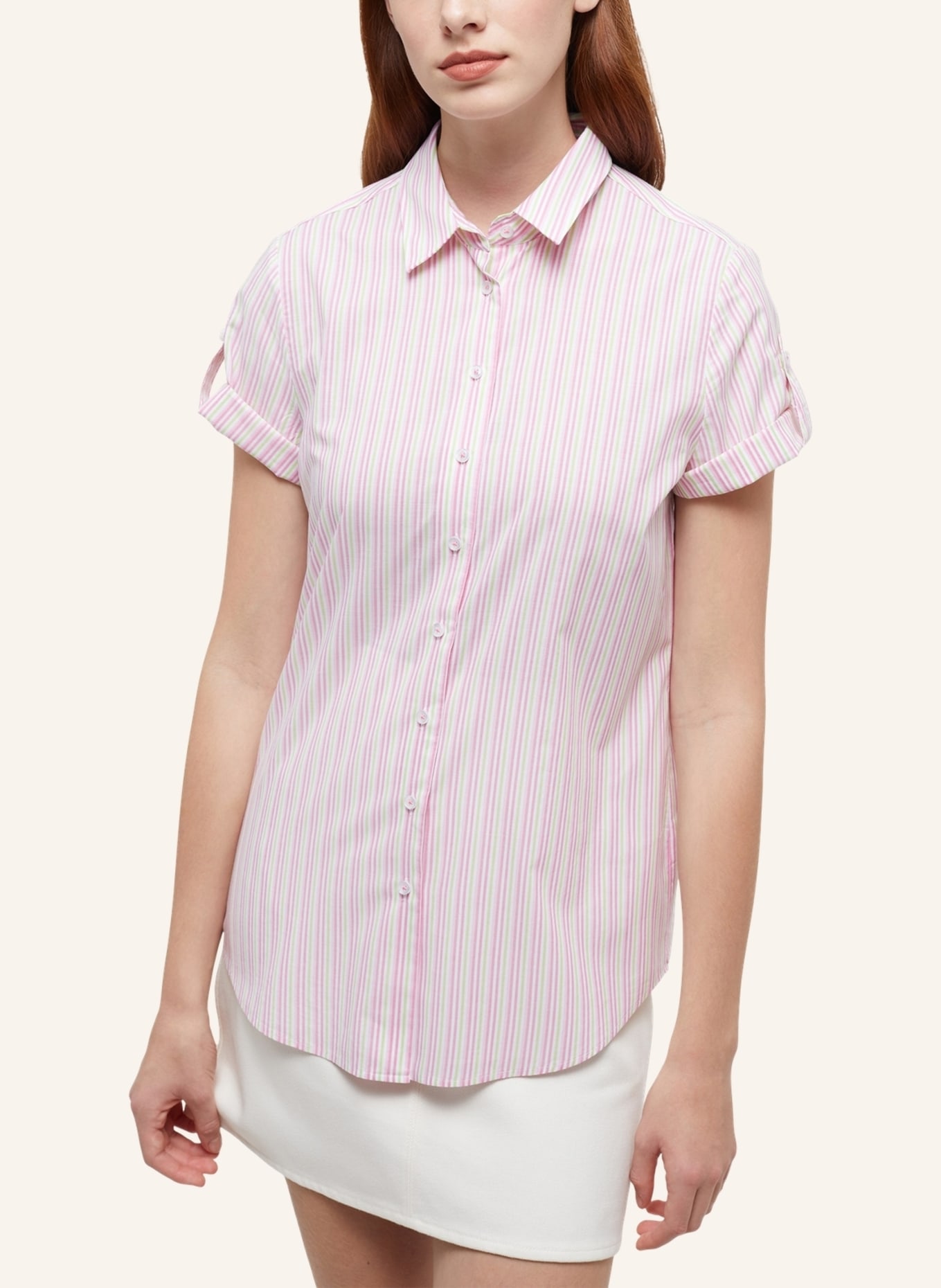 ETERNA Bluse REGULAR FIT, Farbe: BEIGE (Bild 4)