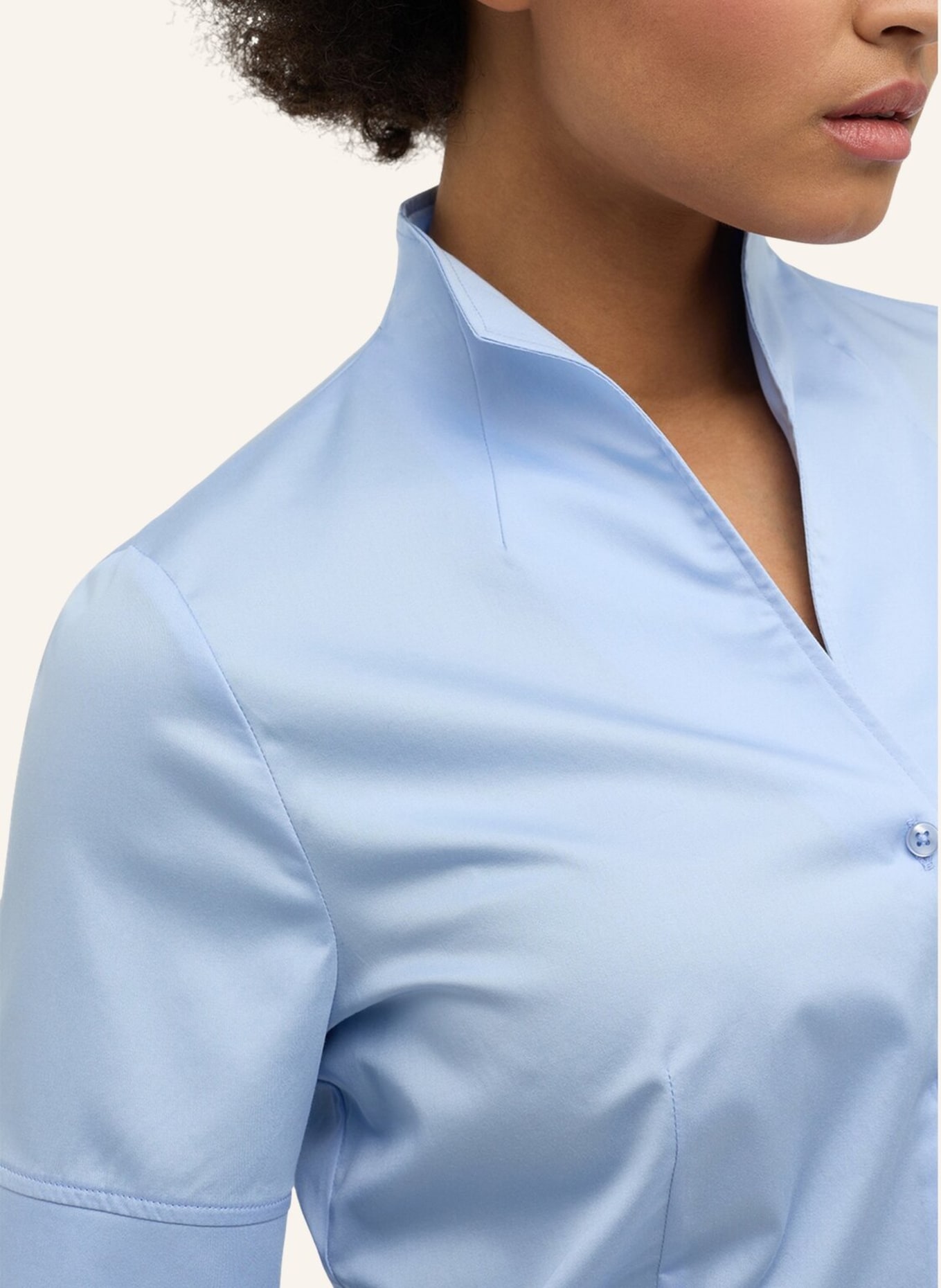 ETERNA Bluse REGULAR FIT, Farbe: HELLBLAU (Bild 3)