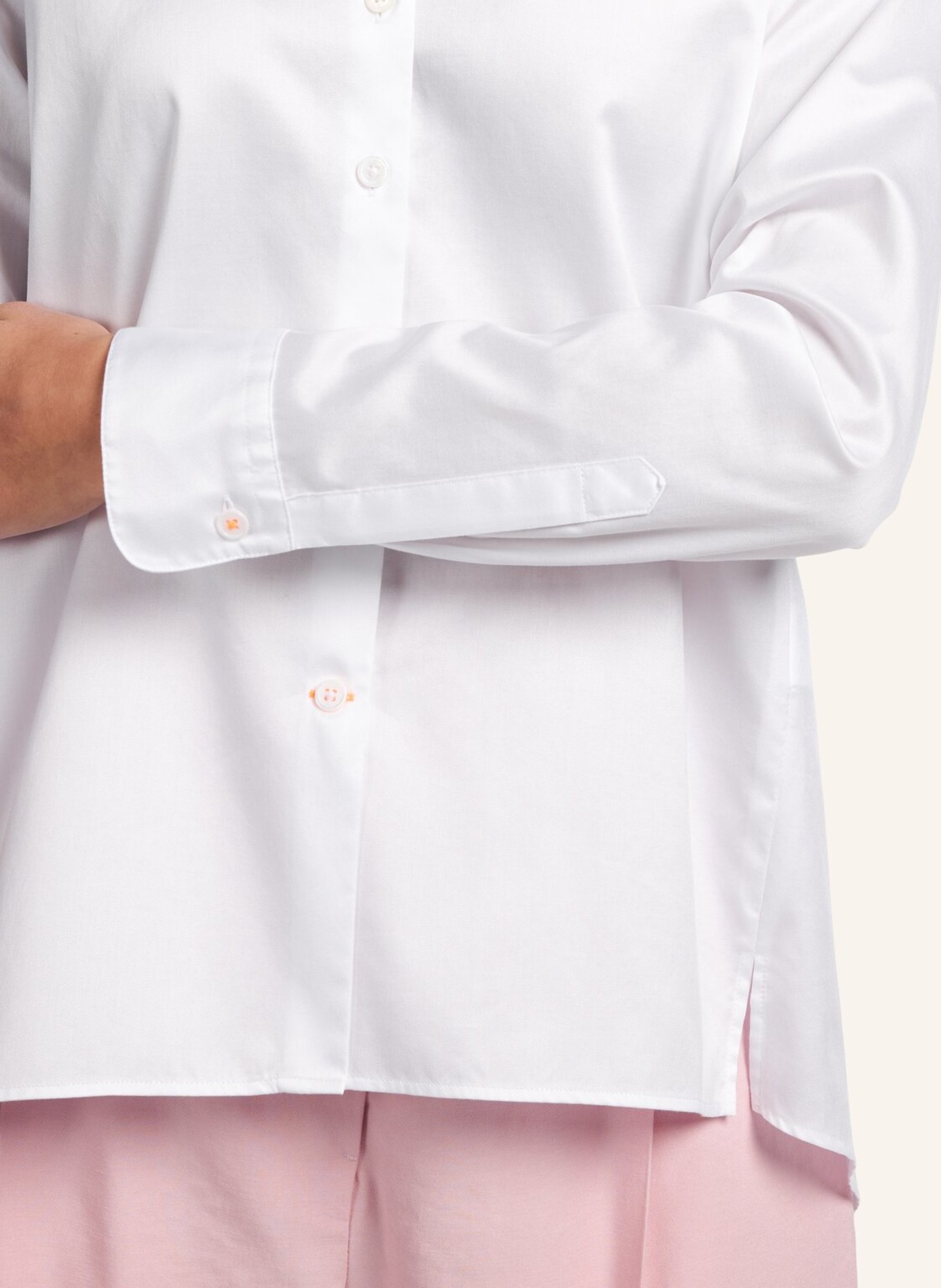 ETERNA Hemdbluse: WEISS