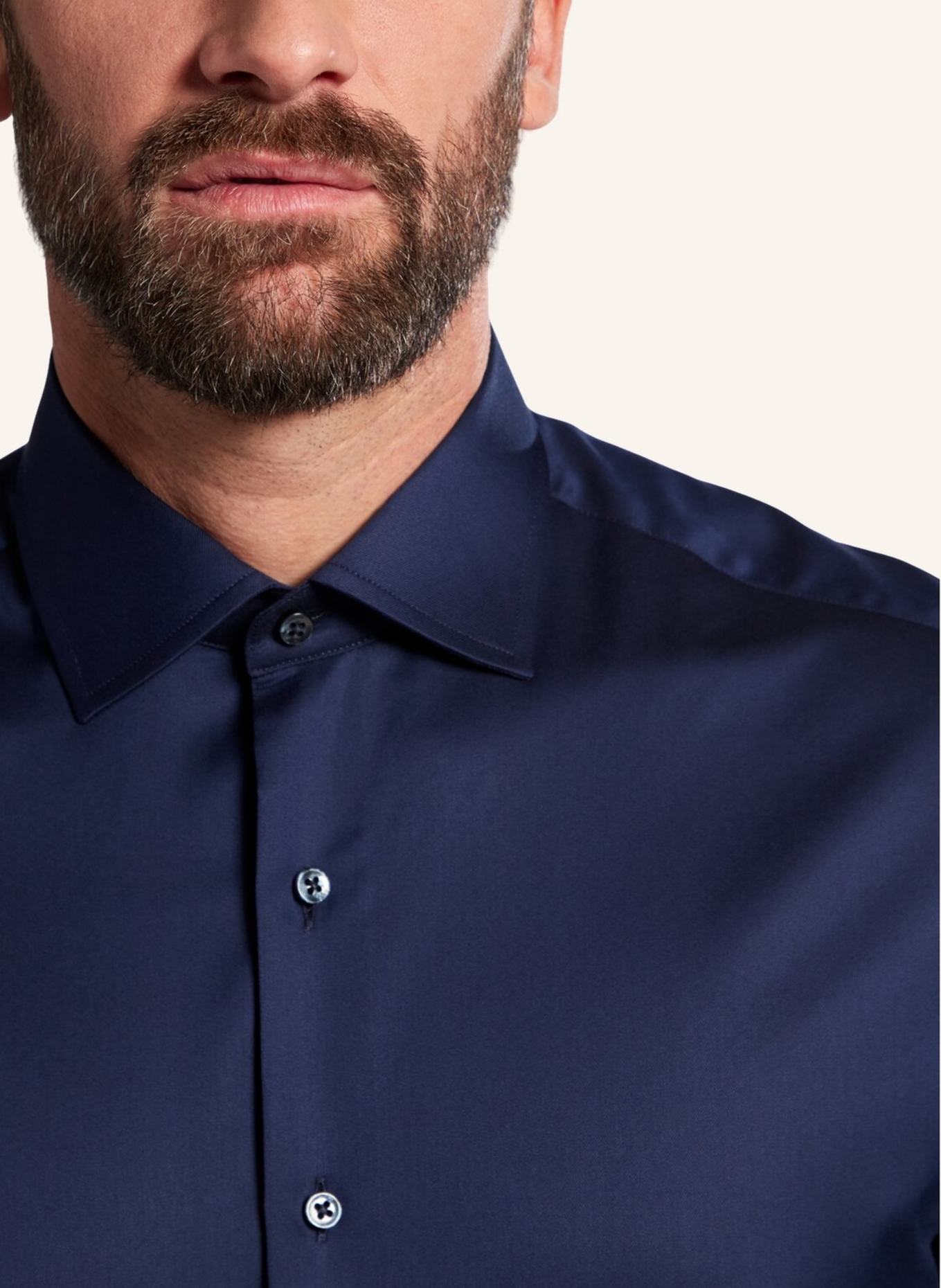 1863 by ETERNA Hemd Modern Fit: BLAU