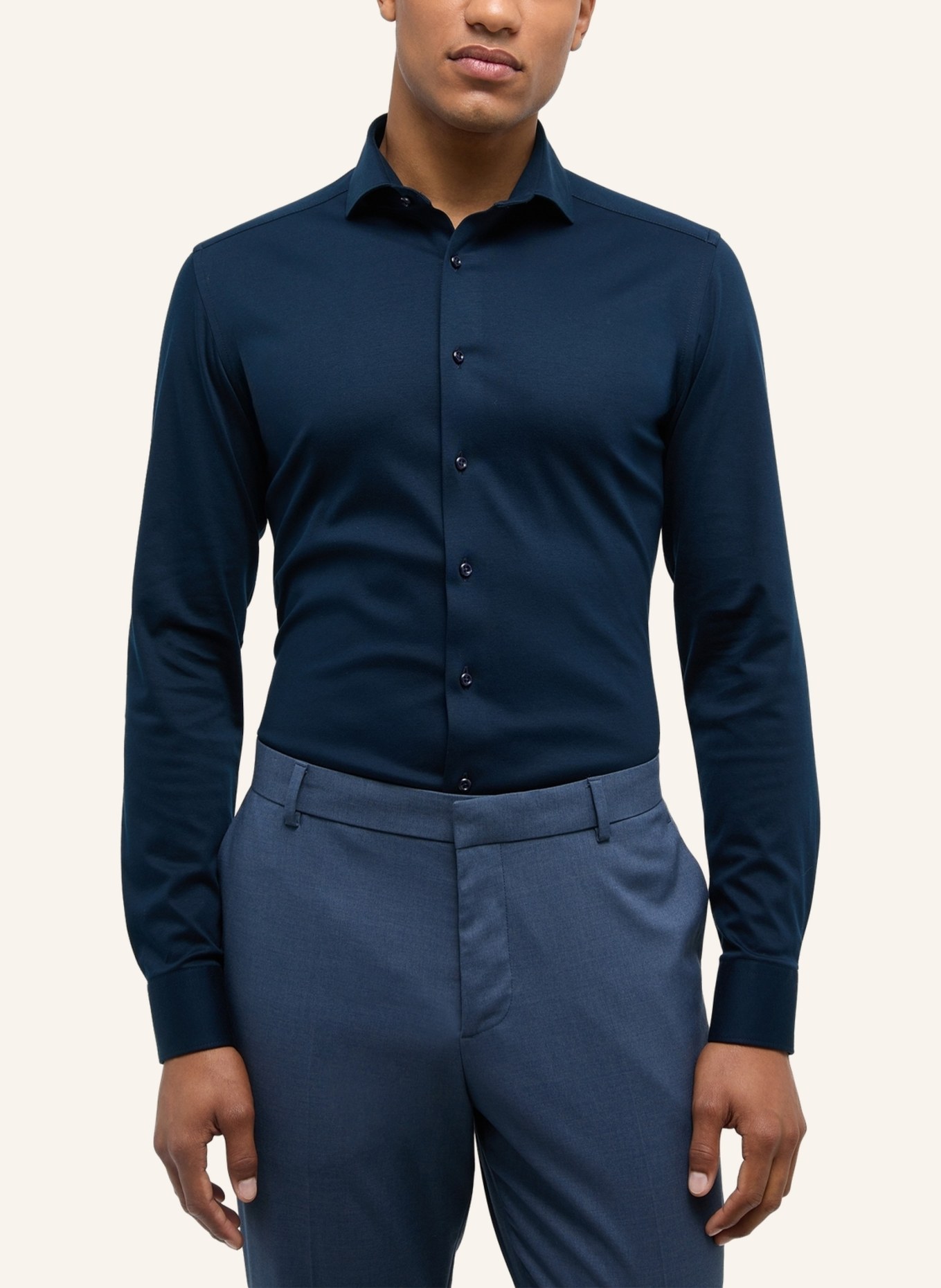 1863 by ETERNA Hemd SLIM FIT, Farbe: BLAU (Bild 5)