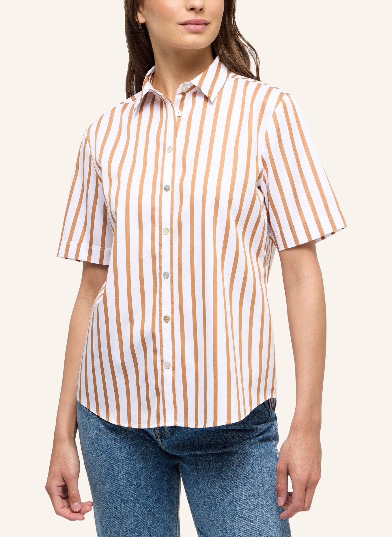 ETERNA Bluse REGULAR FIT, Farbe: ORANGE (Bild 5)