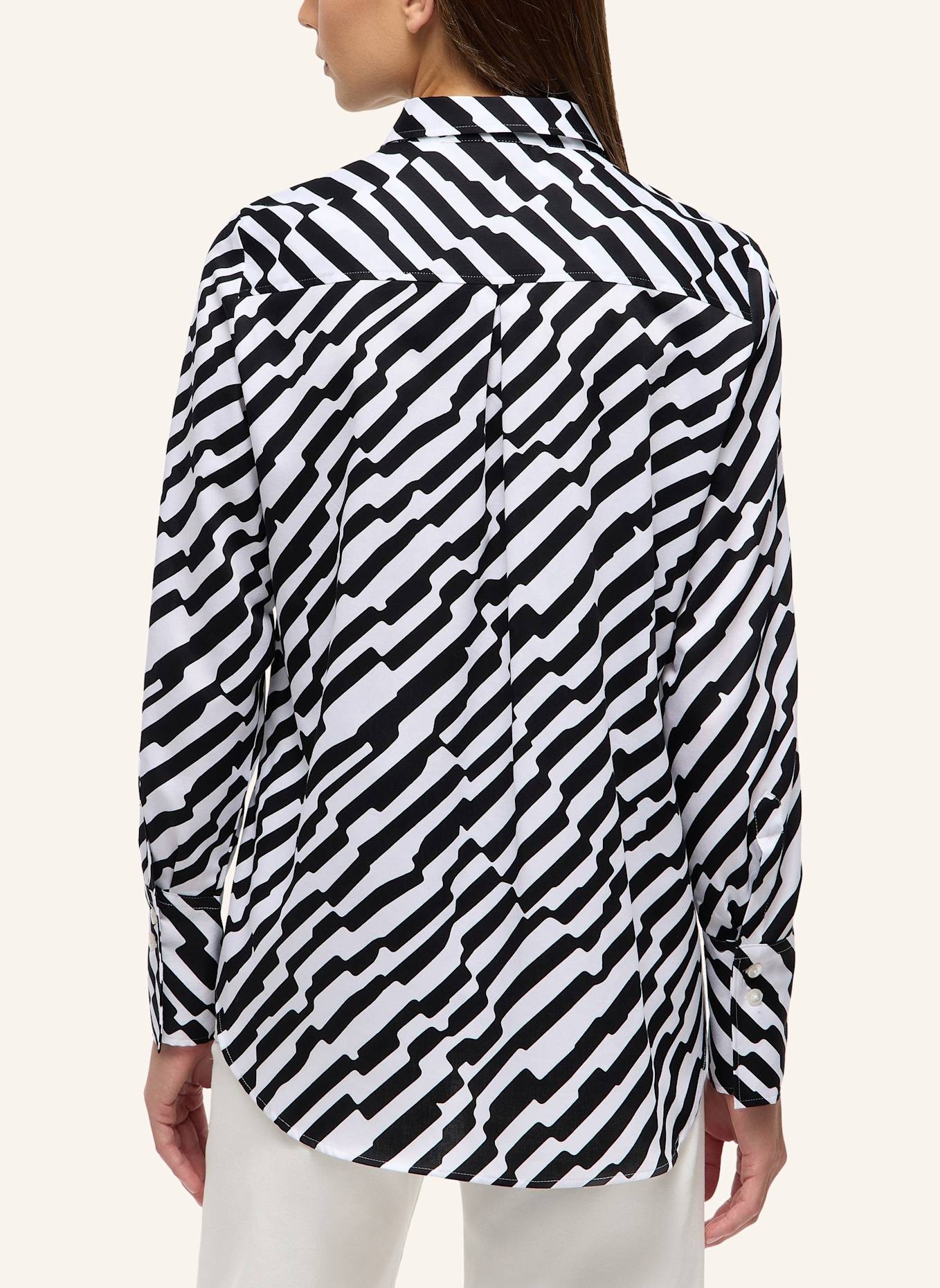 ETERNA Bluse REGULAR FIT: SCHWARZ