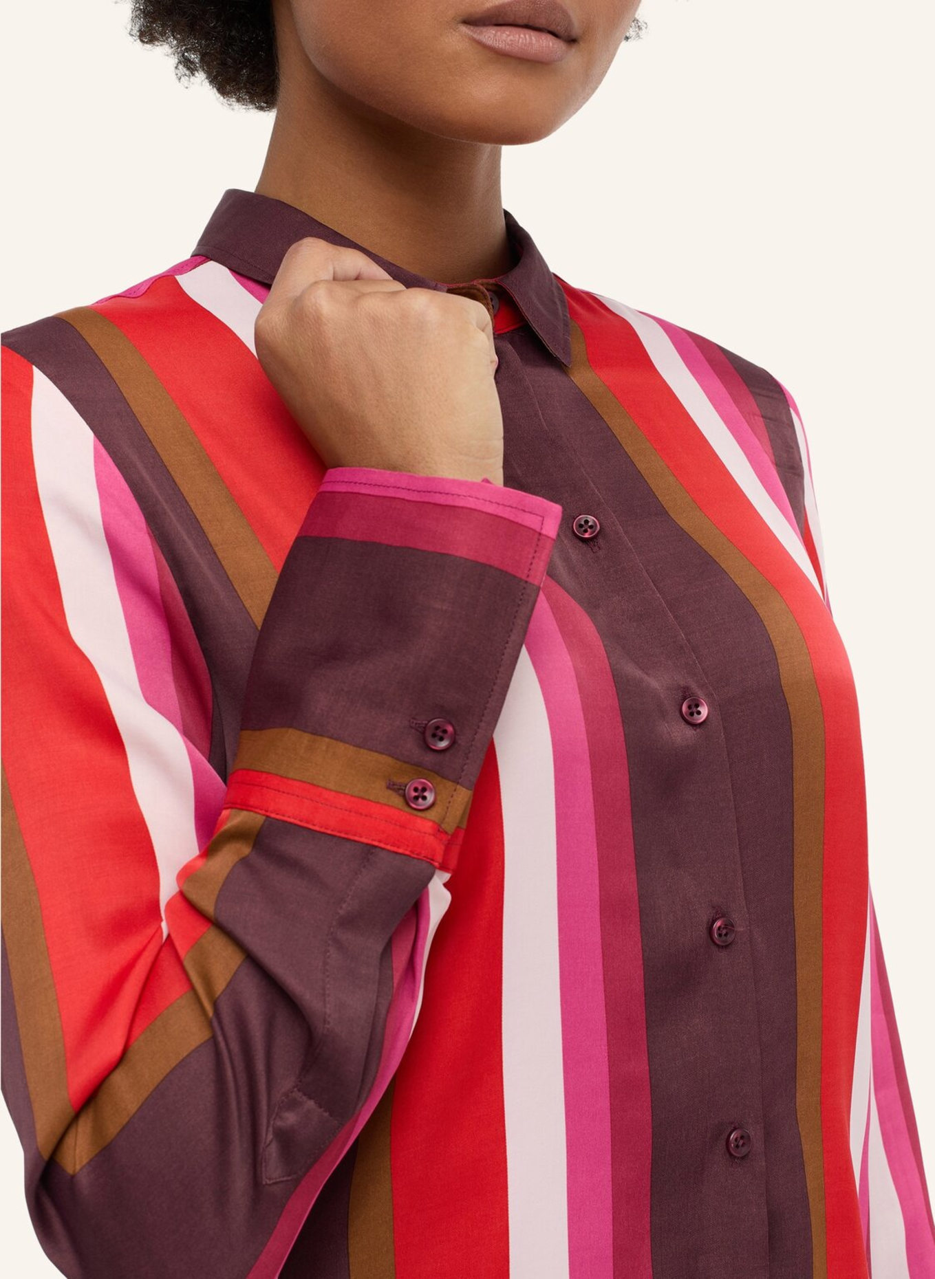 ETERNA Bluse REGULAR FIT: ROT