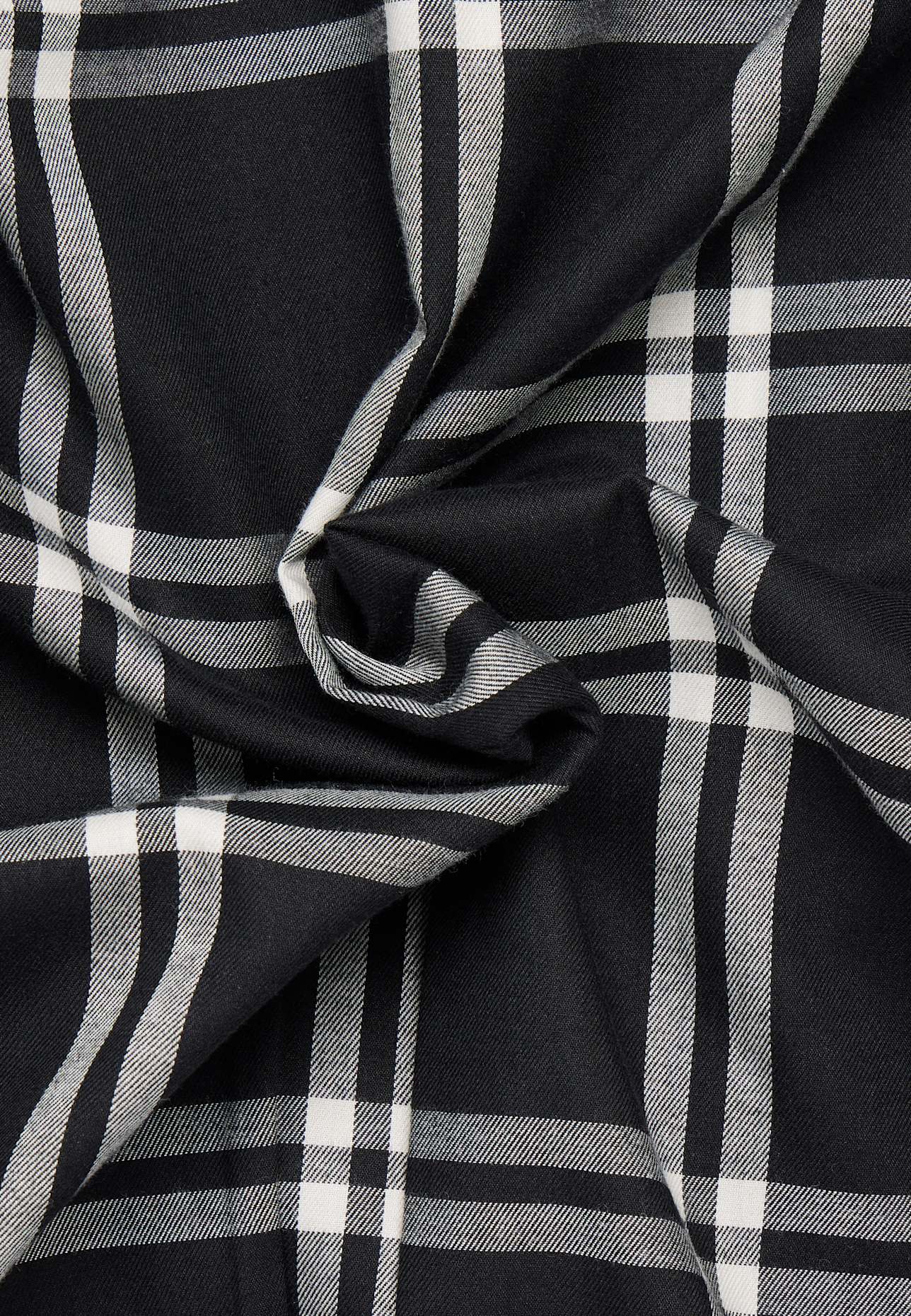 ETERNA Bluse REGULAR FIT: SCHWARZ