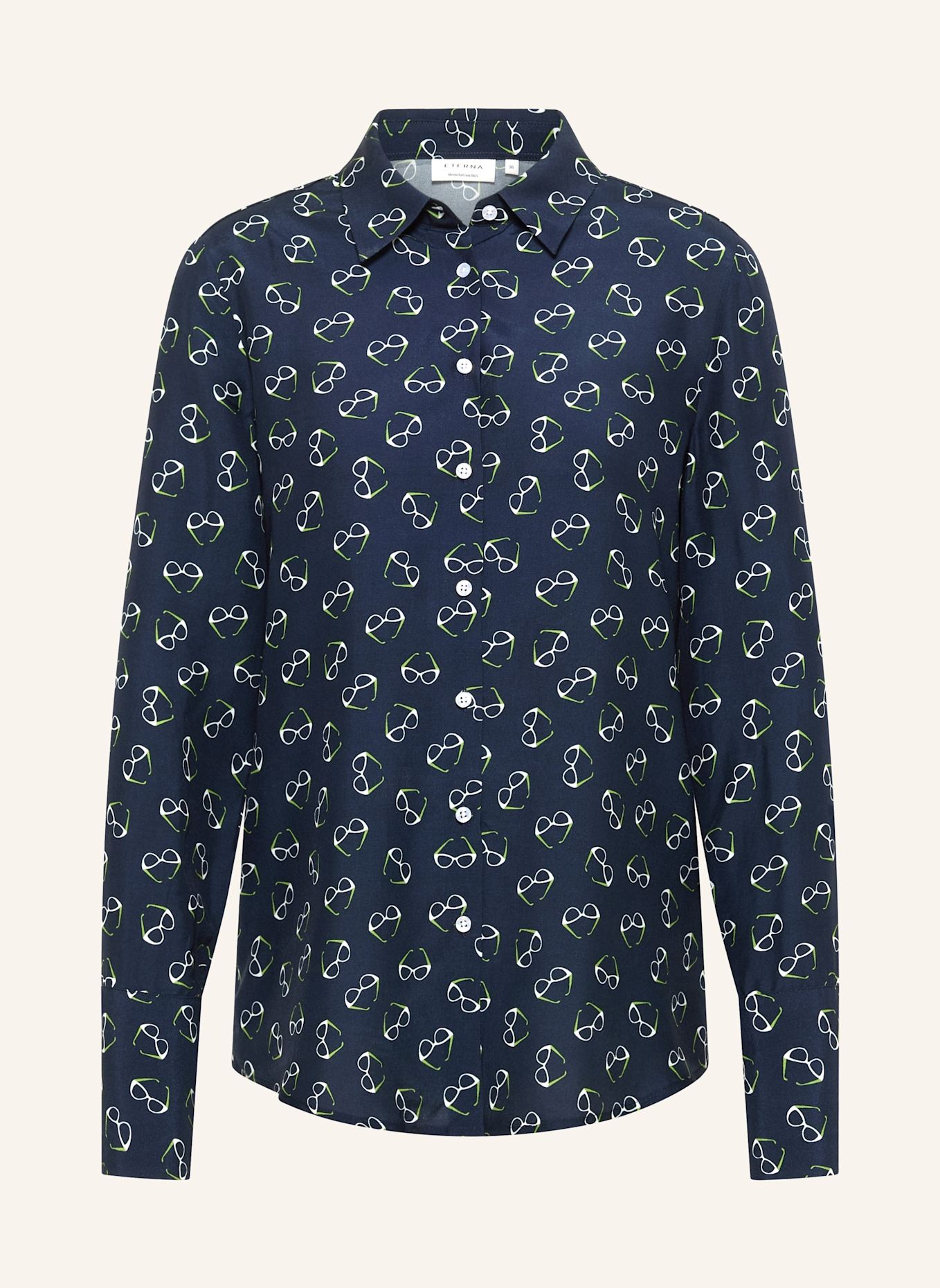 ETERNA Bluse REGULAR FIT: DUNKELBLAU