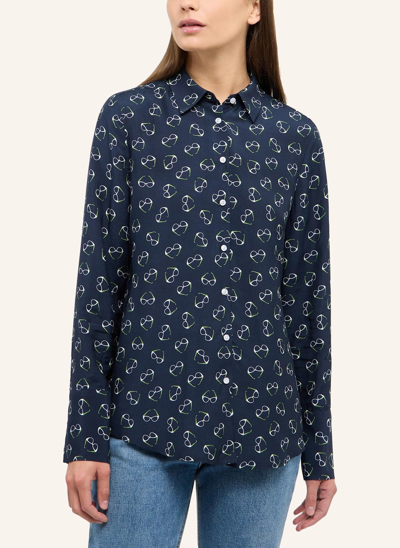 ETERNA Bluse REGULAR FIT: DUNKELBLAU