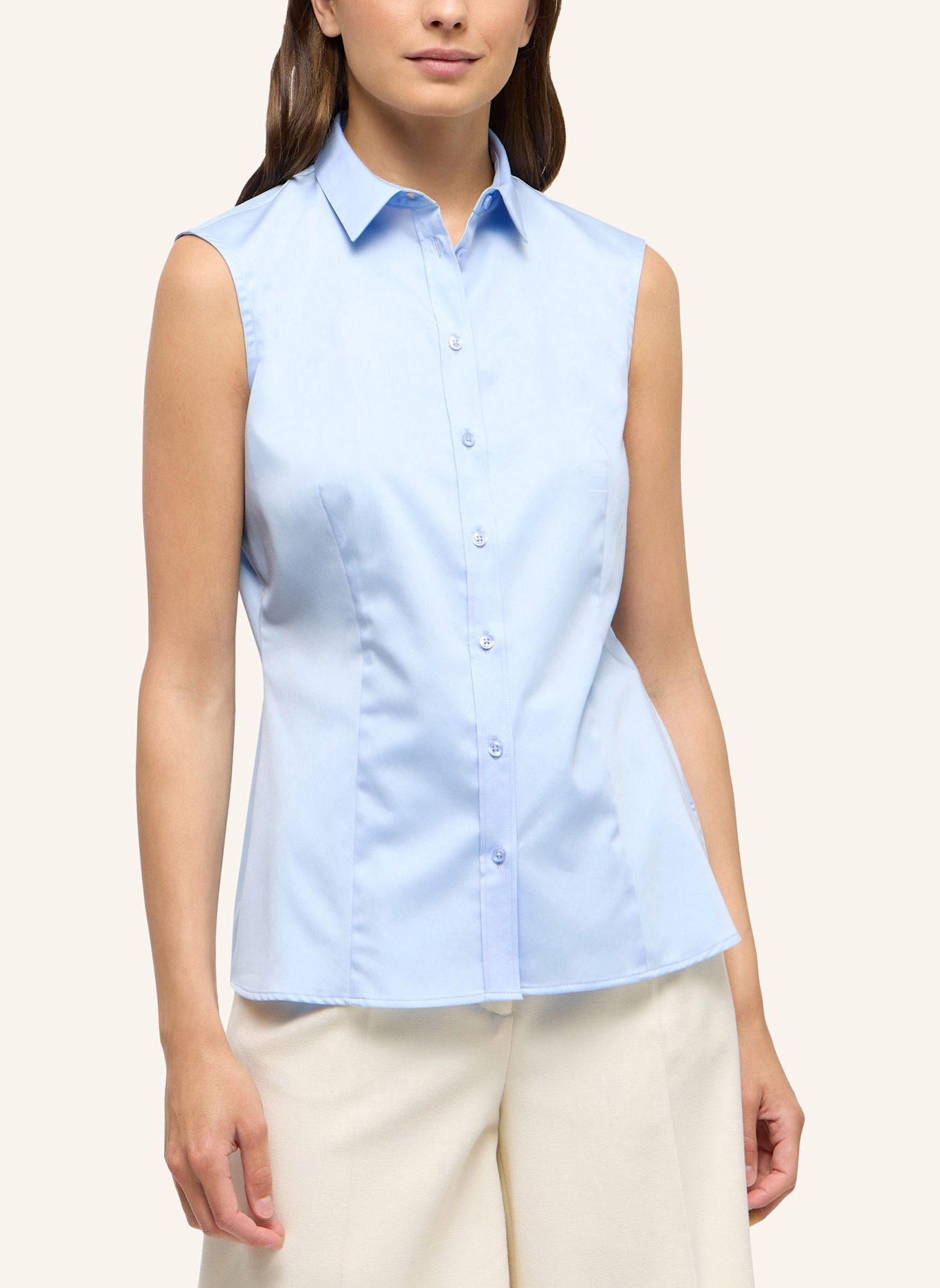 ETERNA Blusentop: HELLBLAU