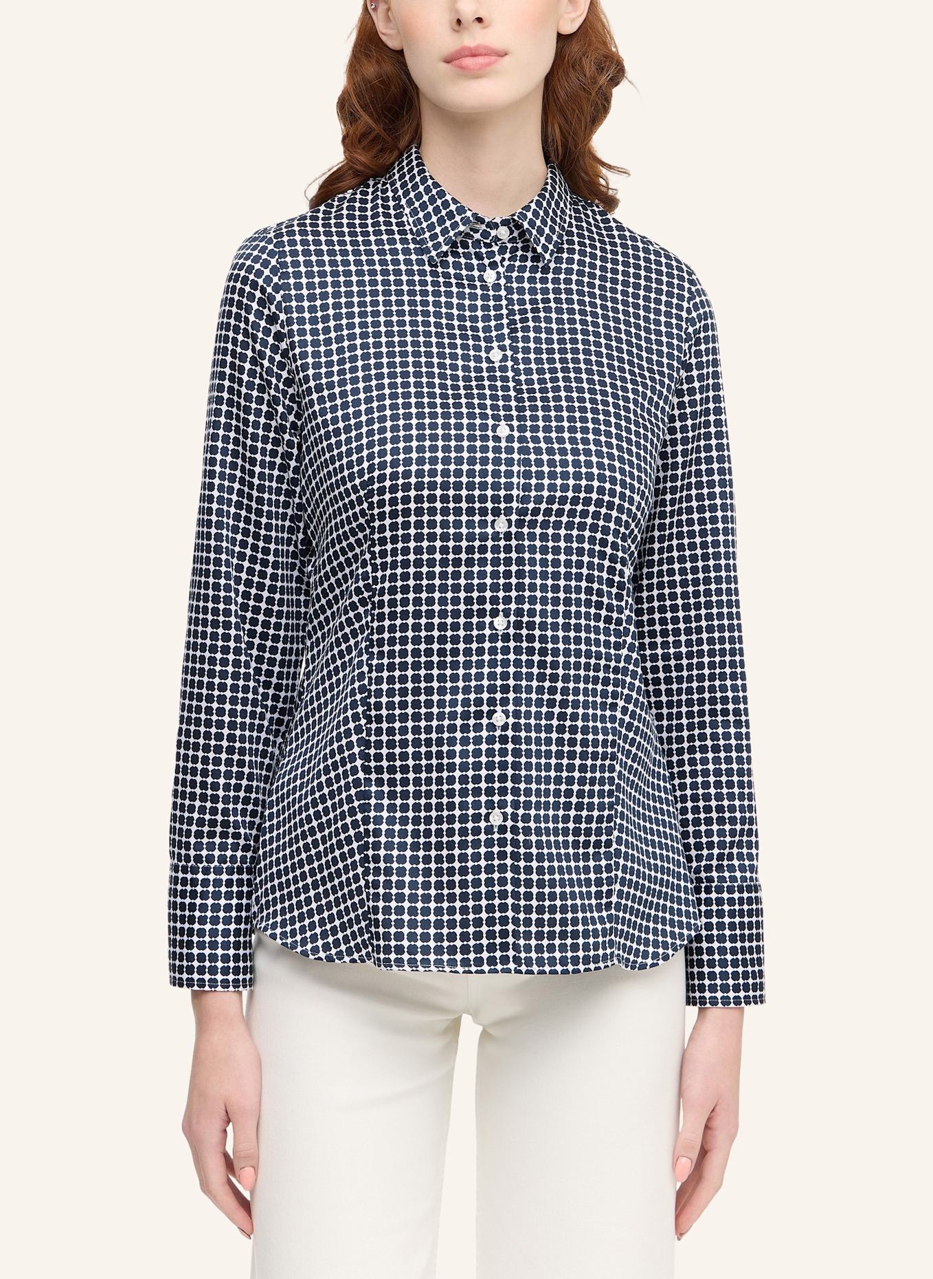 ETERNA Bluse REGULAR FIT: DUNKELBLAU