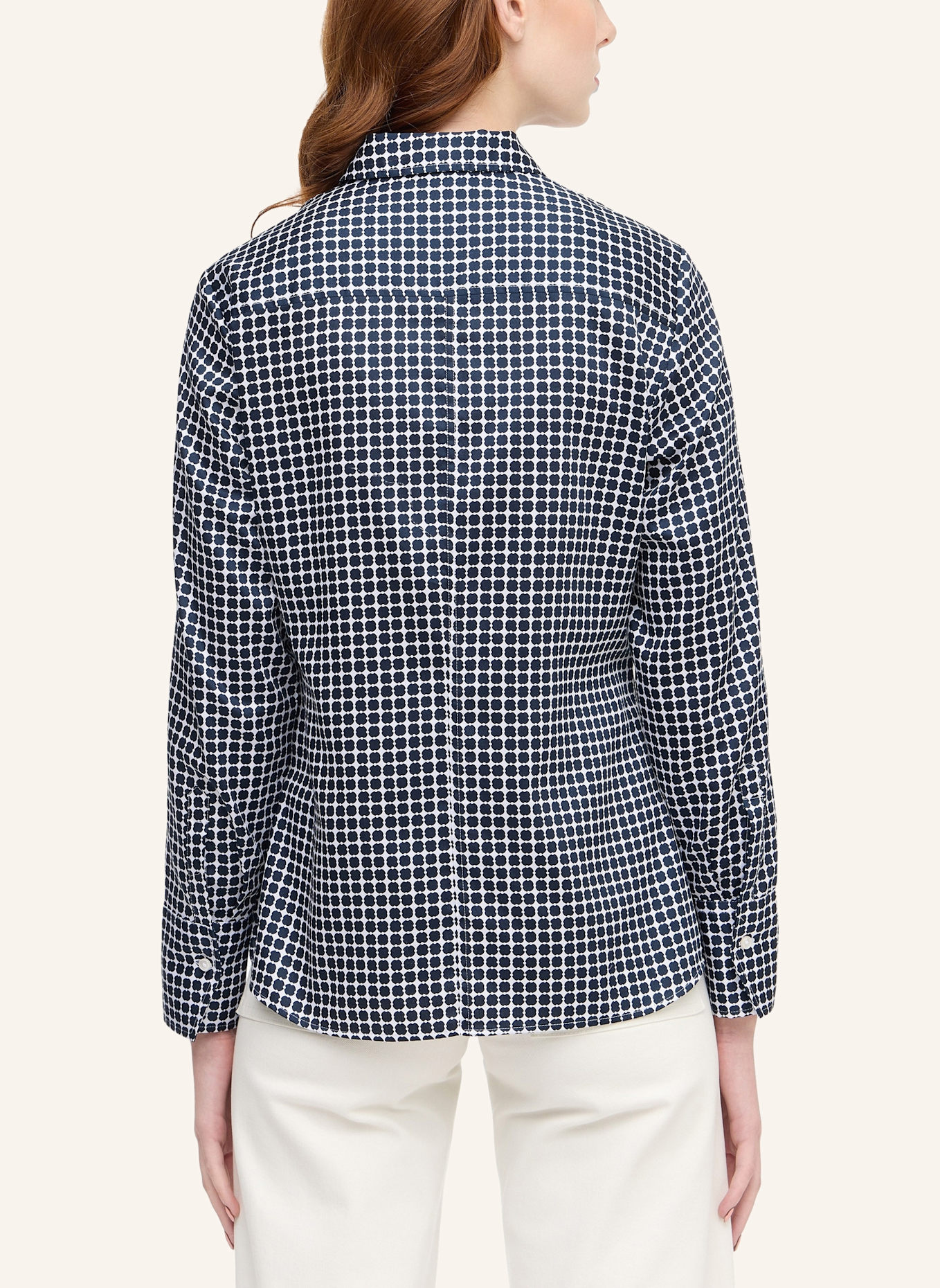 ETERNA Bluse REGULAR FIT: DUNKELBLAU