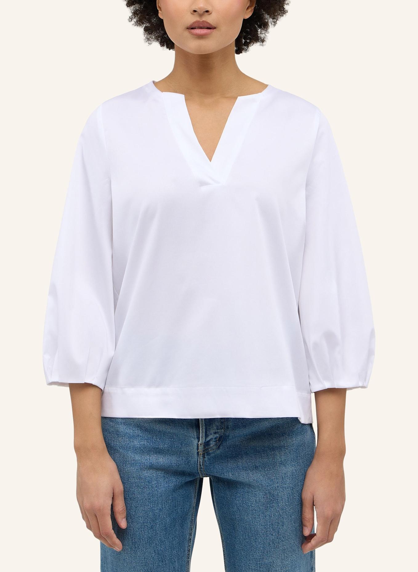 ETERNA Bluse LOOSE FIT: WEISS