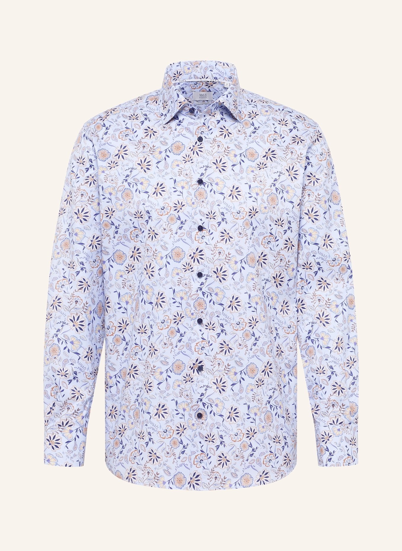 1863 by ETERNA Hemd MODERN FIT: HELLBLAU