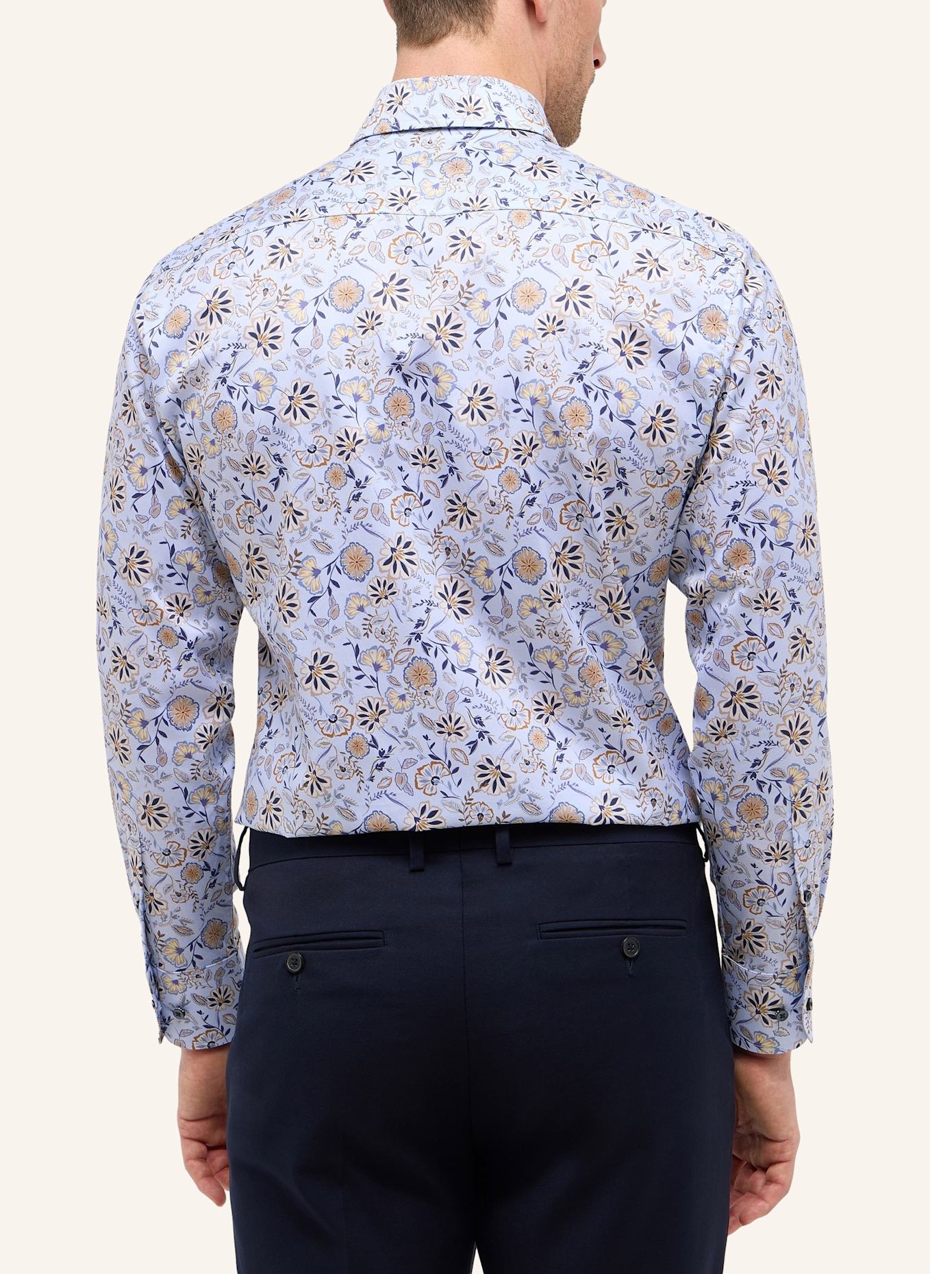 1863 by ETERNA Hemd MODERN FIT: HELLBLAU