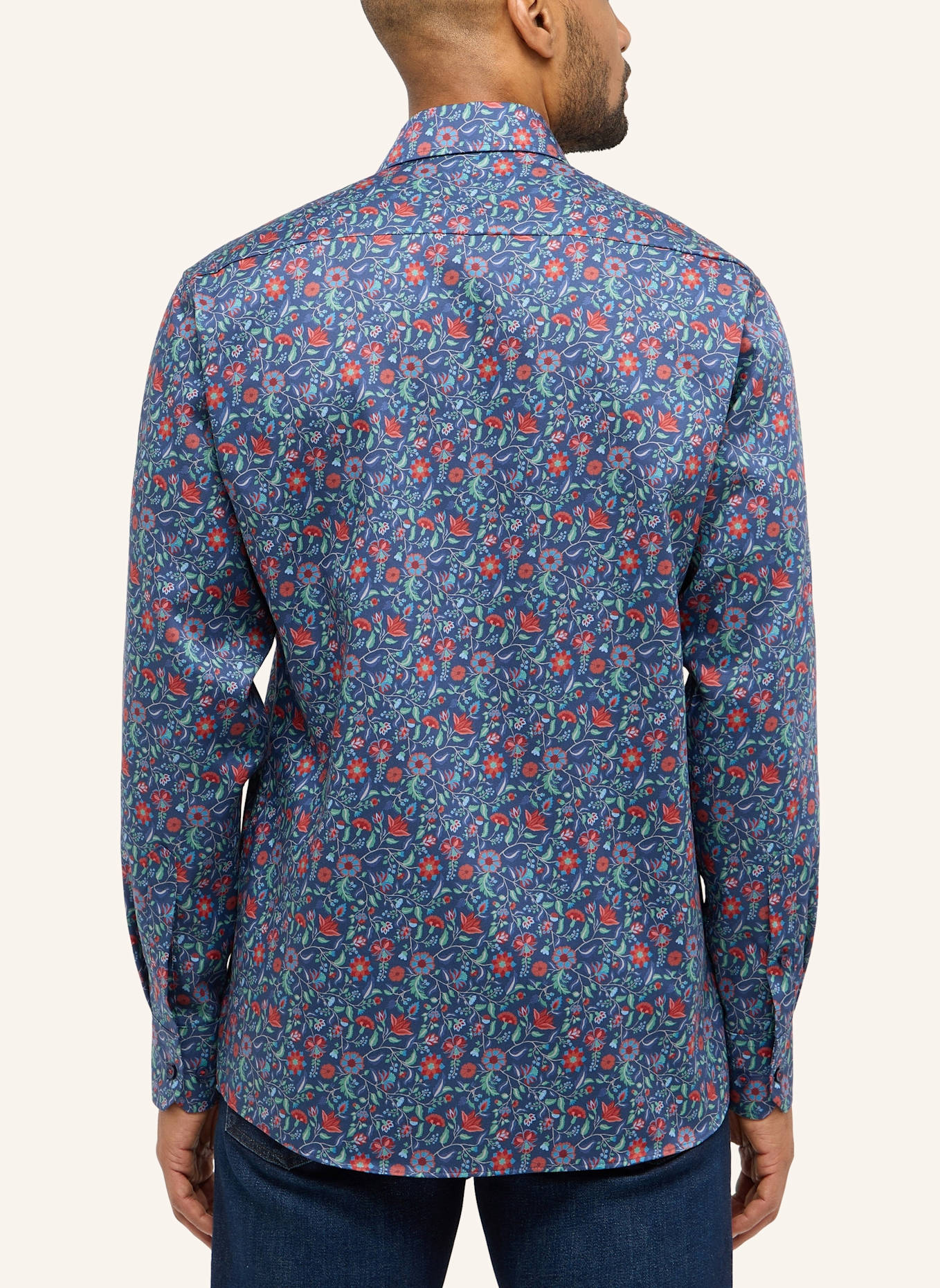 ETERNA Hemd MODERN FIT: BLAU