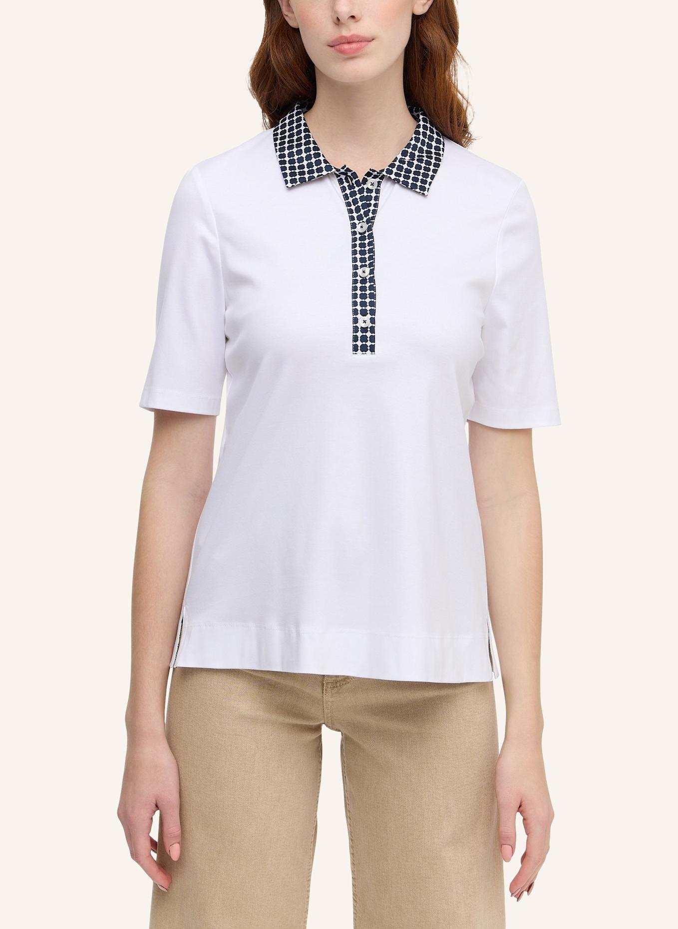 ETERNA Poloshirt REGULAR FIT: WEISS