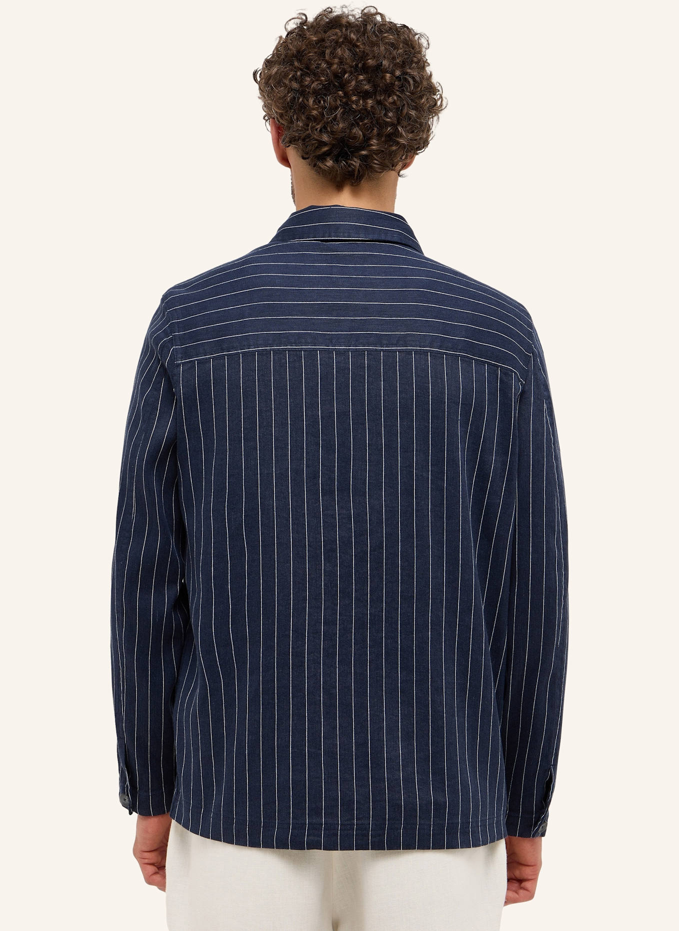 1863 by ETERNA Hemd MODERN FIT: DUNKELBLAU