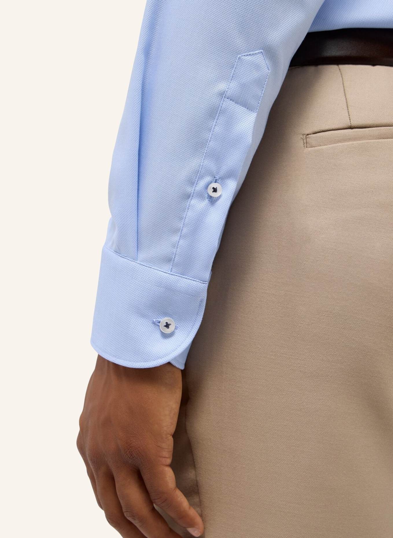 ETERNA Hemd SLIM FIT: HELLBLAU