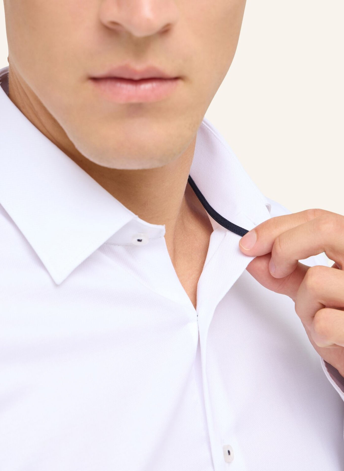 ETERNA Hemd SLIM FIT: WEISS