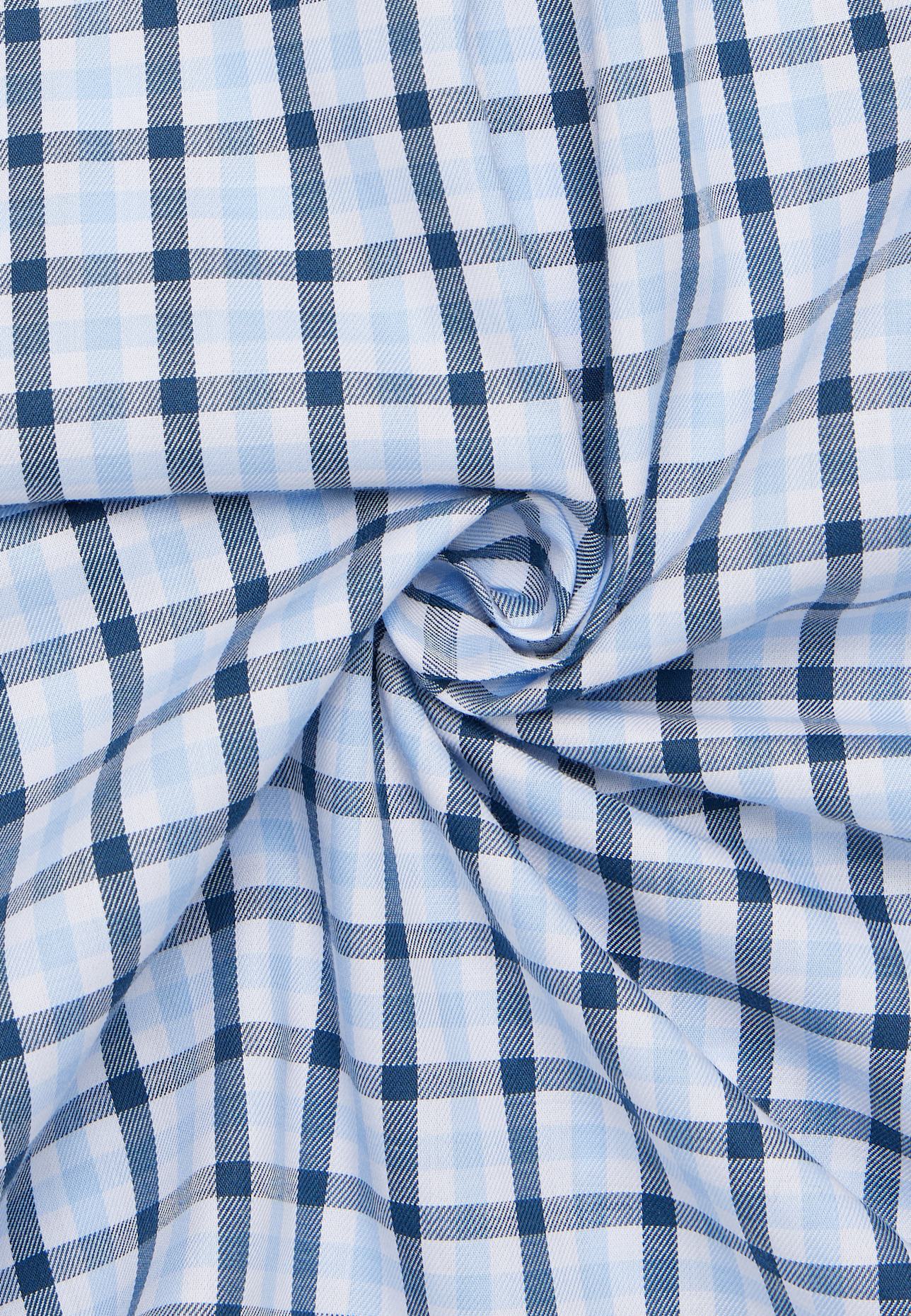 ETERNA Bluse REGULAR FIT: HELLBLAU