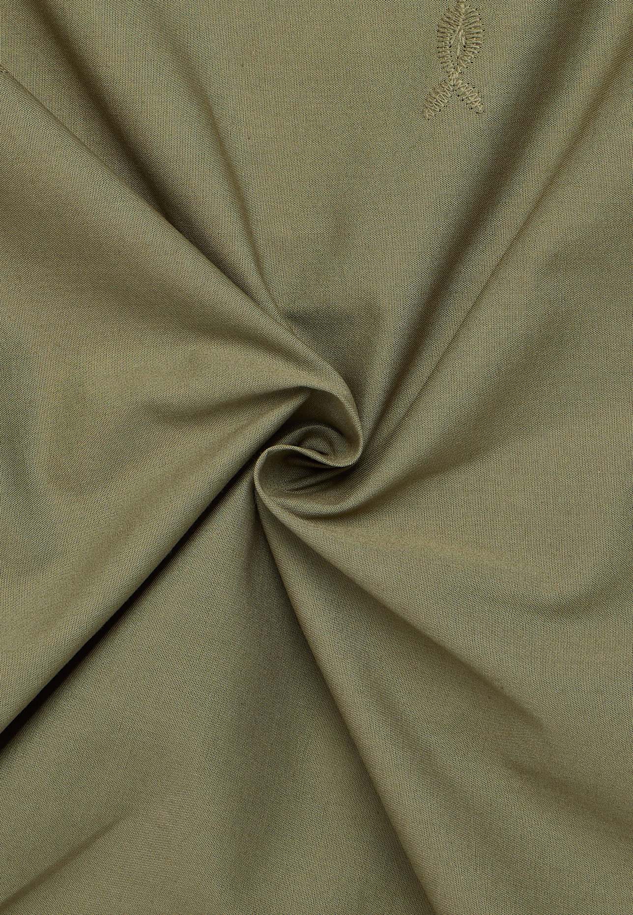 ETERNA Bluse LOOSE FIT: OLIV