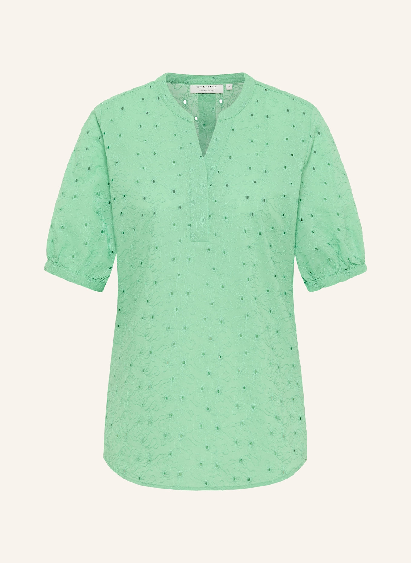ETERNA Bluse REGULAR FIT: GRÜN