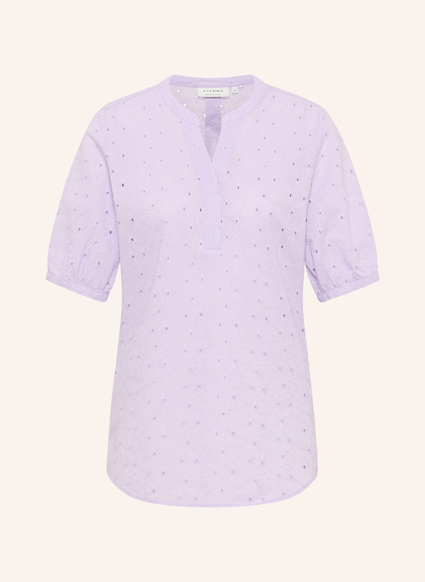 ETERNA Bluse REGULAR FIT: LILA