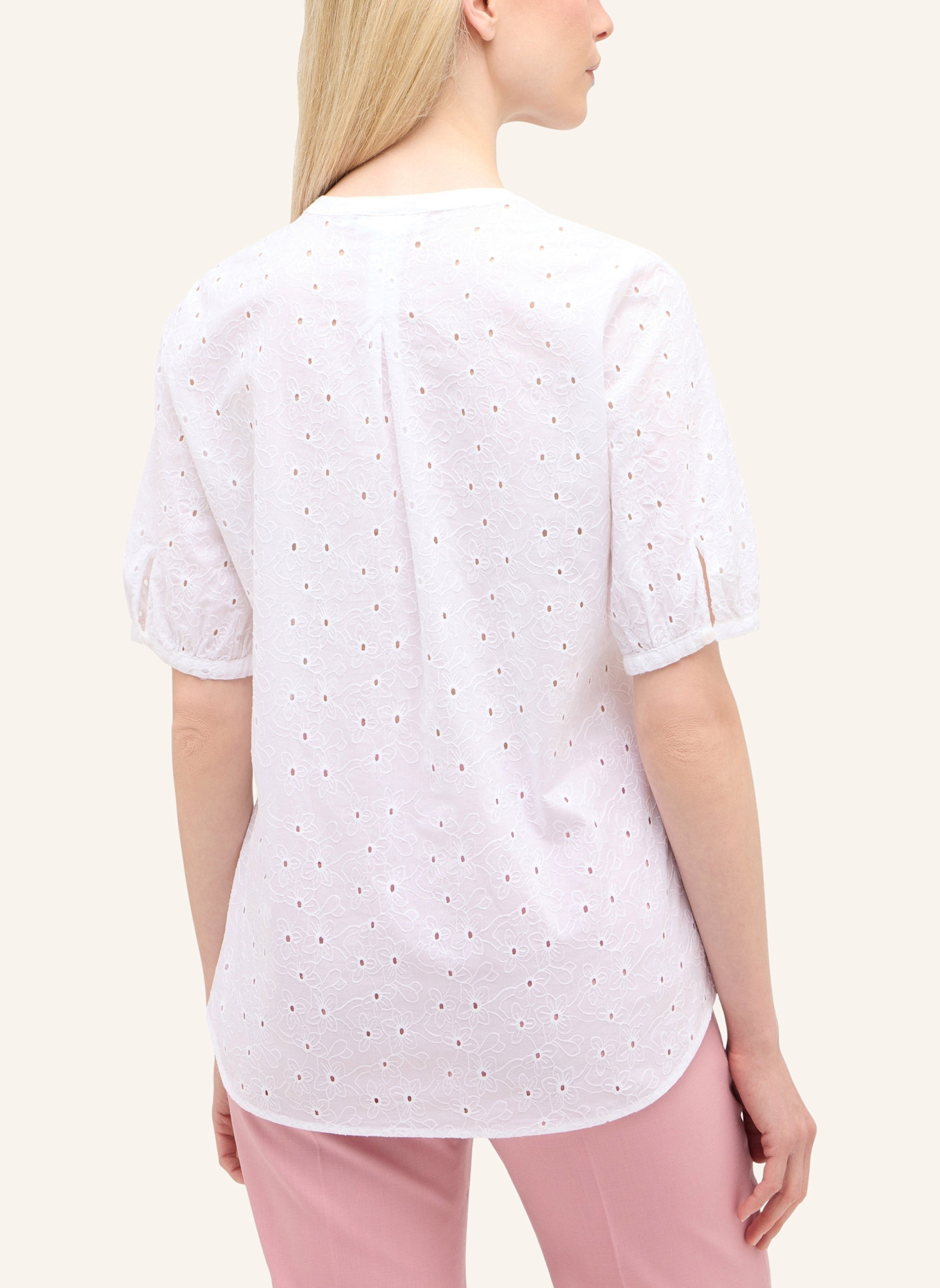 ETERNA Bluse REGULAR FIT: WEISS