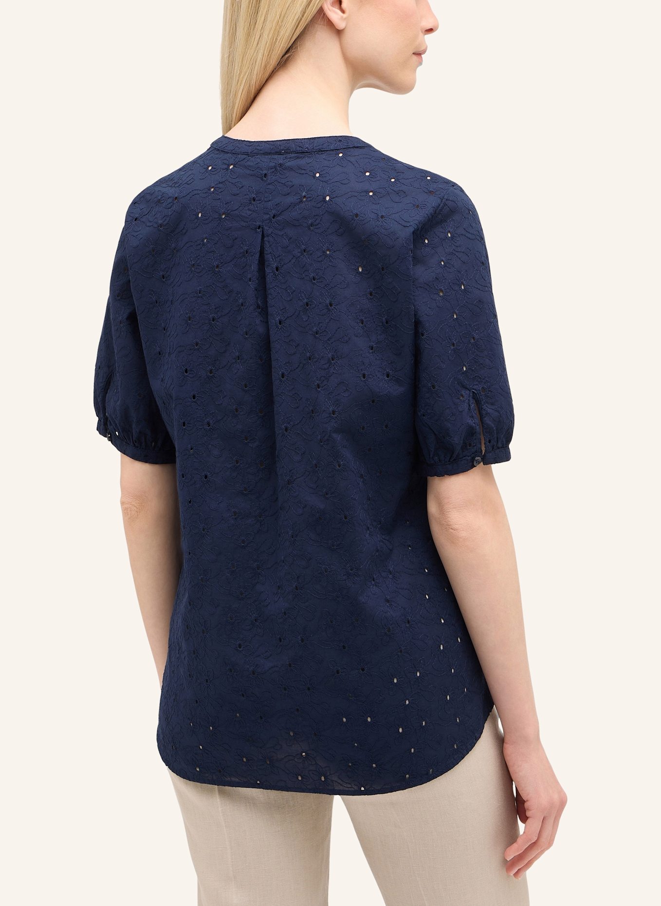 ETERNA Bluse REGULAR FIT: DUNKELBLAU