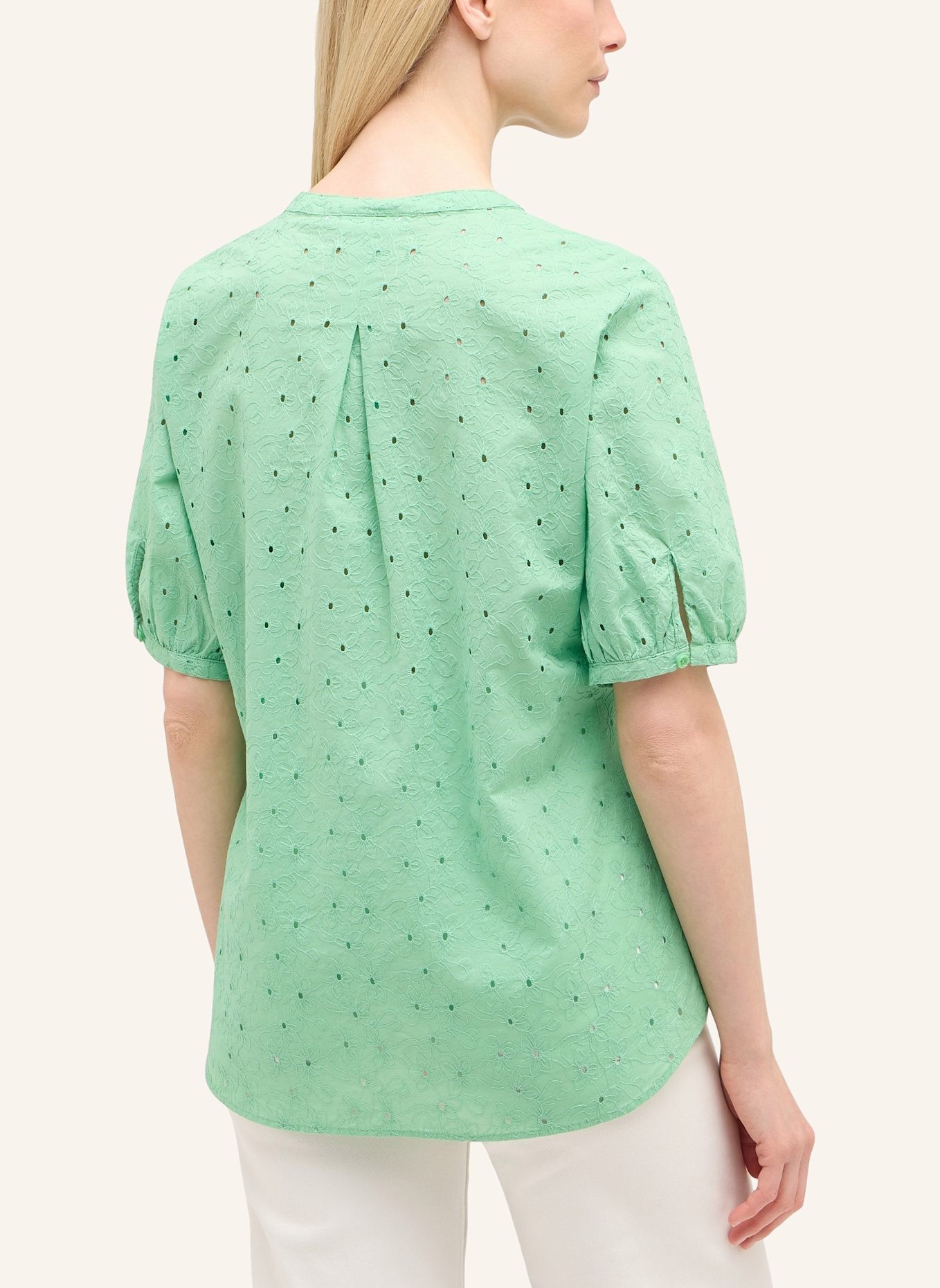 ETERNA Bluse REGULAR FIT: GRÜN