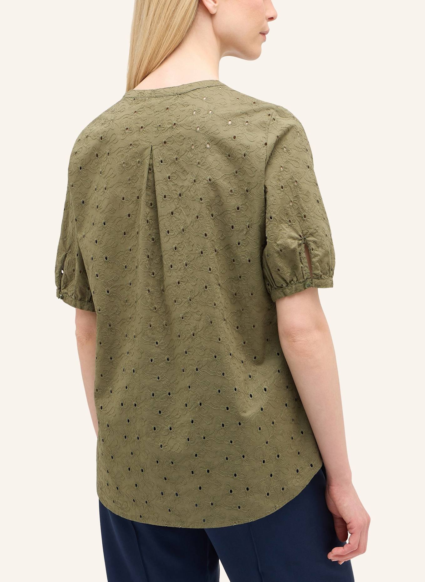 ETERNA Bluse REGULAR FIT: OLIV