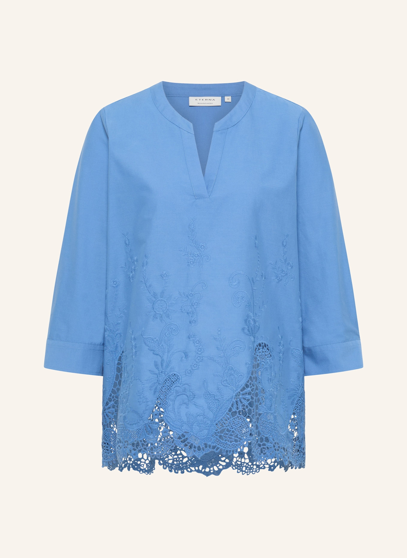 ETERNA Bluse LOOSE FIT: BLAU